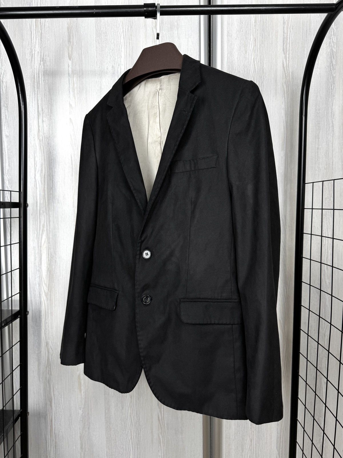 Billionaire Couture Billionaire black 2 button small stripped pattern blazer Size 38R - 7 Thumbnail