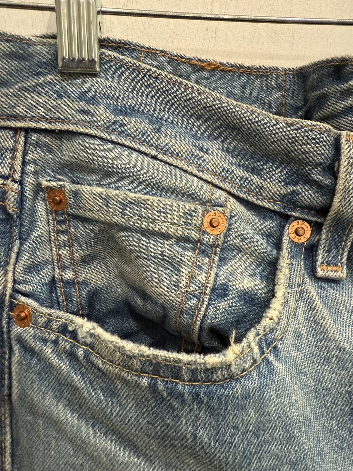 DENIM TEARS × Virgil Abloh Virgil Abloh Denim Tears 'Message in a Tear' Size US 29 - 8 Thumbnail