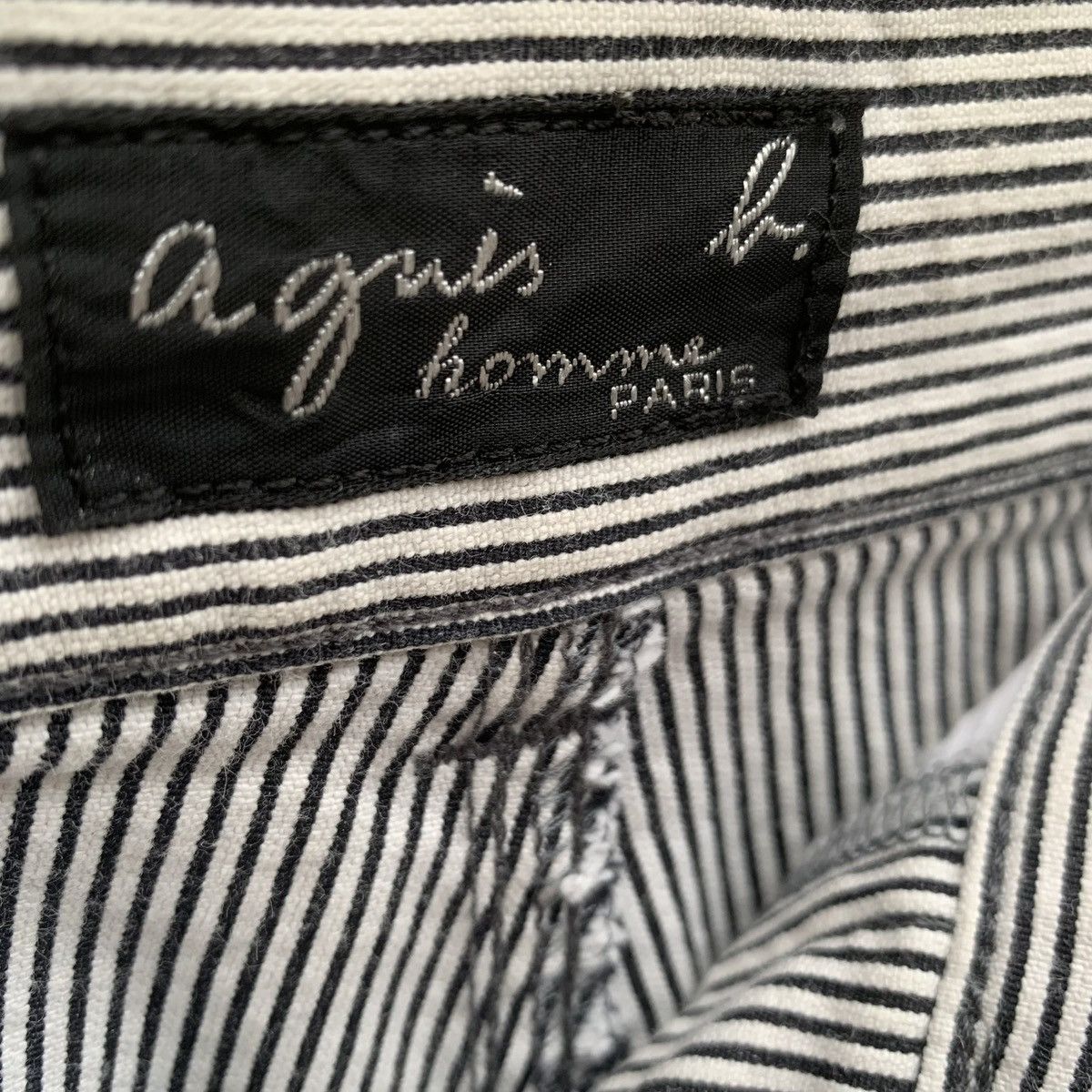 Issey Miyake Agnes B. Hikory Pants Size US 32 / EU 48 - 5 Thumbnail