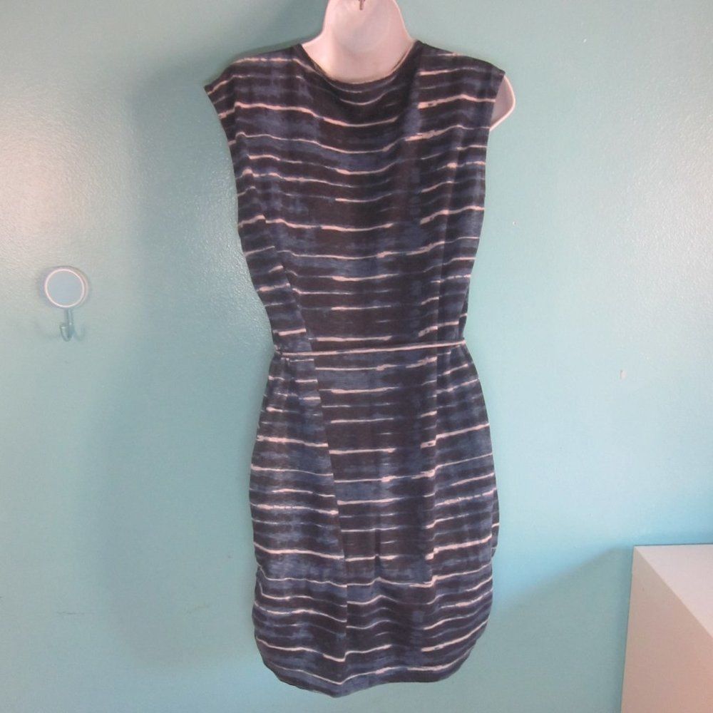 Joie Soft Joie Blue Cotton Dress Size XS Size XS / US 0-2 / IT 36-38 - 3 Thumbnail