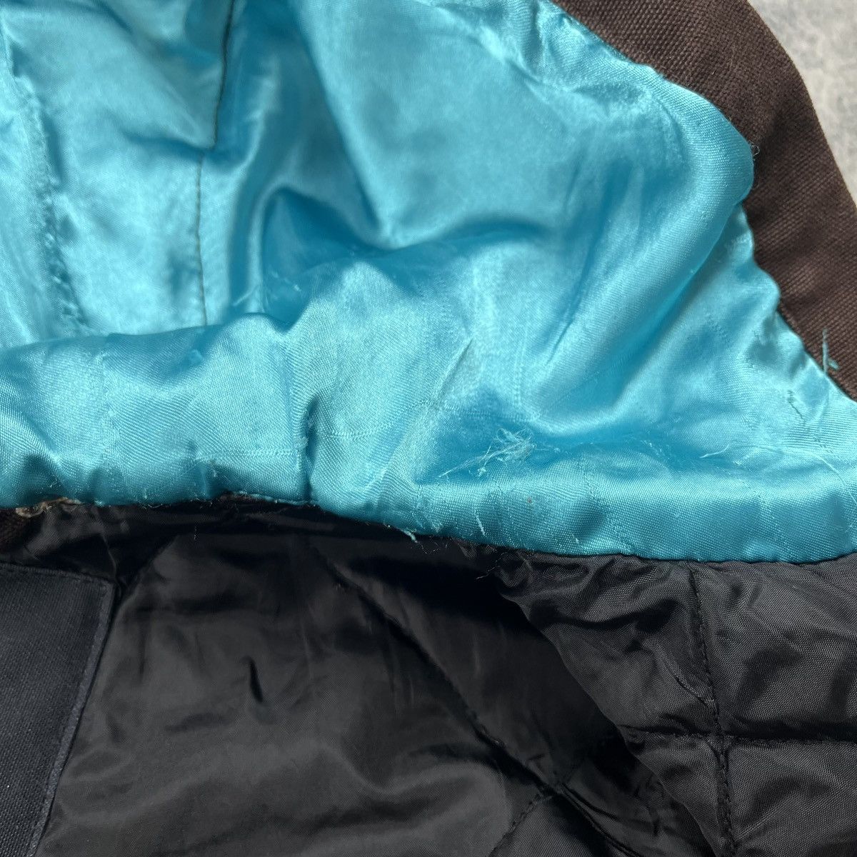 Carhartt Vintage Carhartt USA Flag distressed Reworked jacket Size US S / EU 44-46 / 1 - 11 Thumbnail