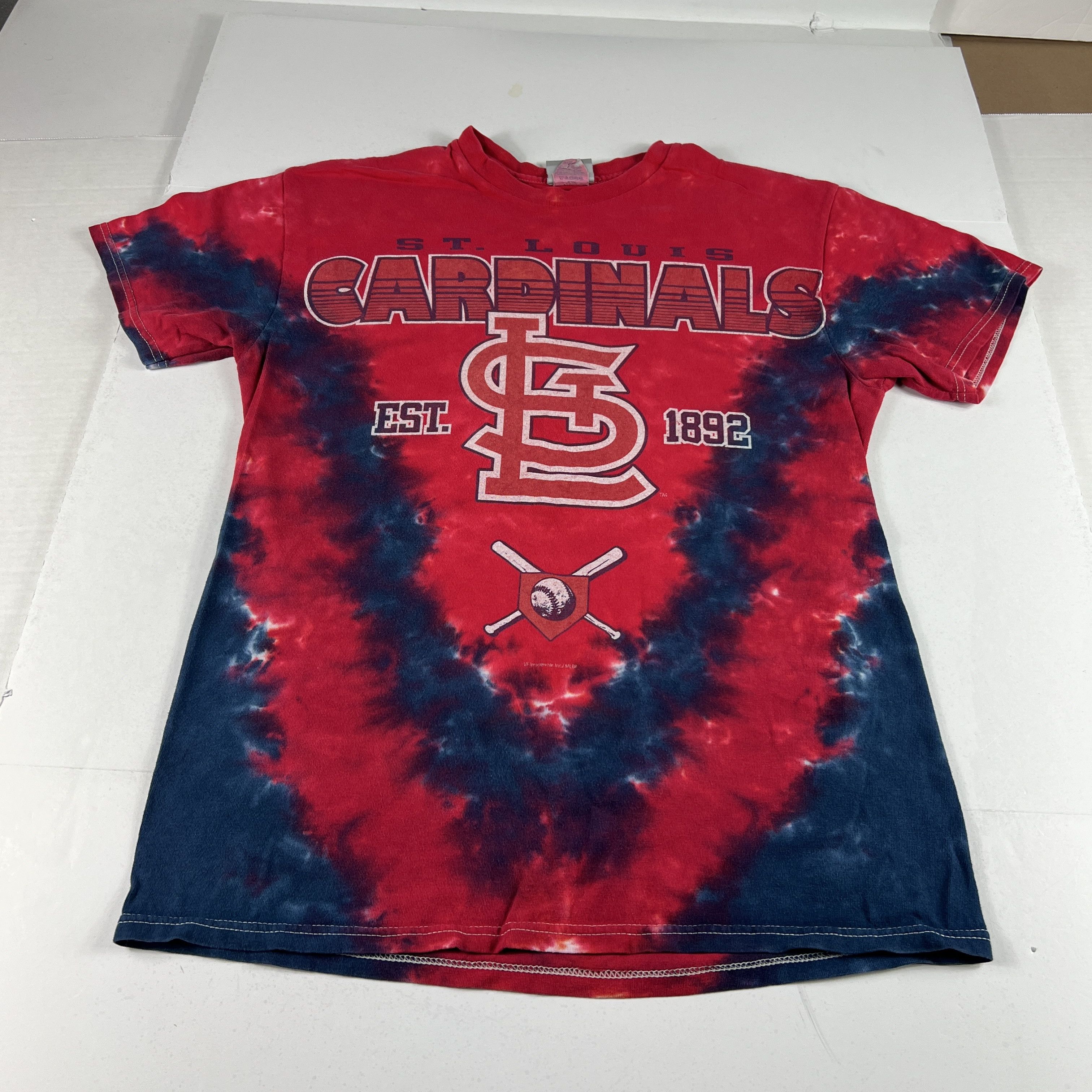 MLB MLB St Louis Cardinals Shirt Faded Tie Dye Short Sleeve Tee Size US M / EU 48-50 / 2 - 1 Thumbnail