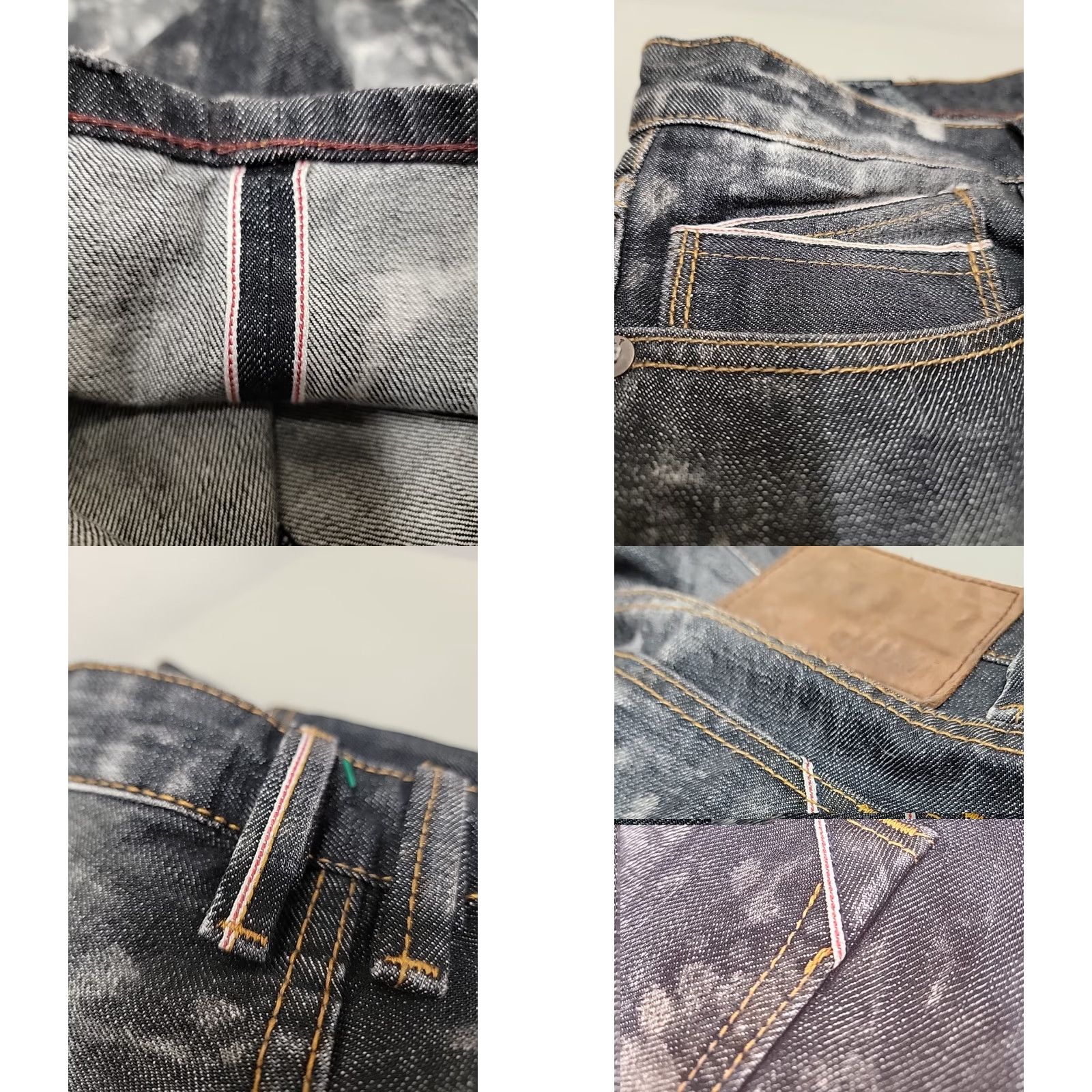 Cult Of Individuality Cult of Individuality Jeans Straight Mens size 36x34 Button Fly Selvedge Denim 5-Pocket Cassic Vintage? Size US 36 / EU 52 - 10 Thumbnail