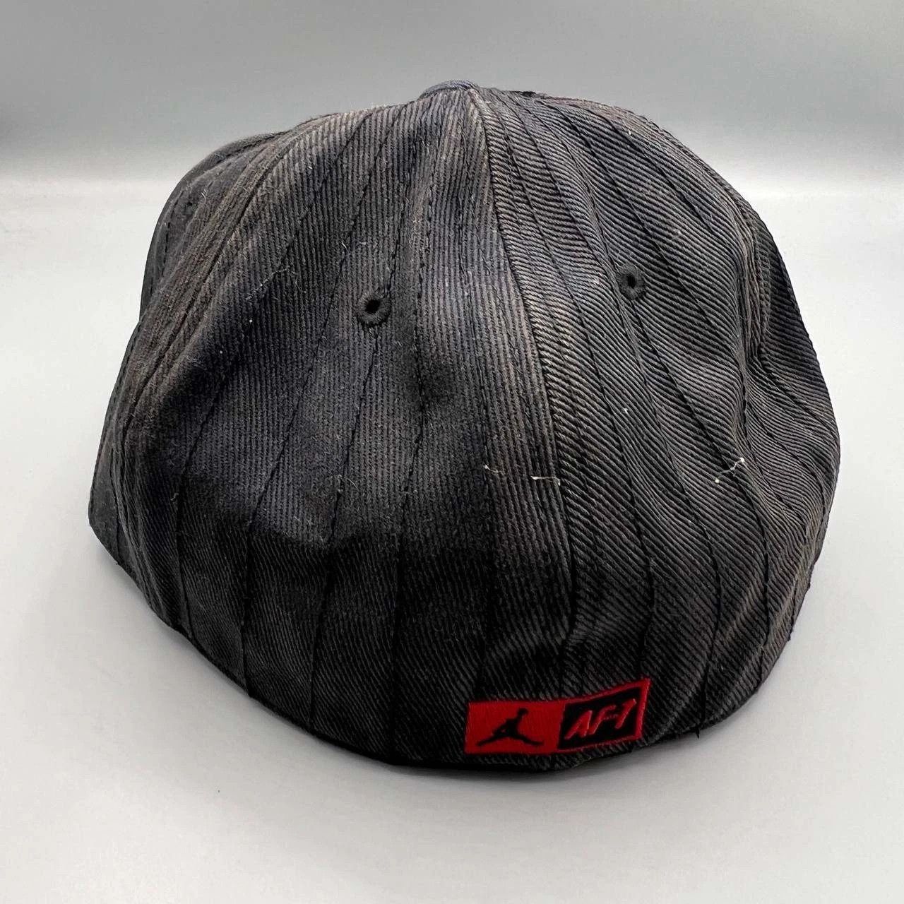 Jordan Brand Air Jordan Hat Men 7 1/8 Flu Game Two 3 Embroidered Fitted Size ONE SIZE - 4 Thumbnail