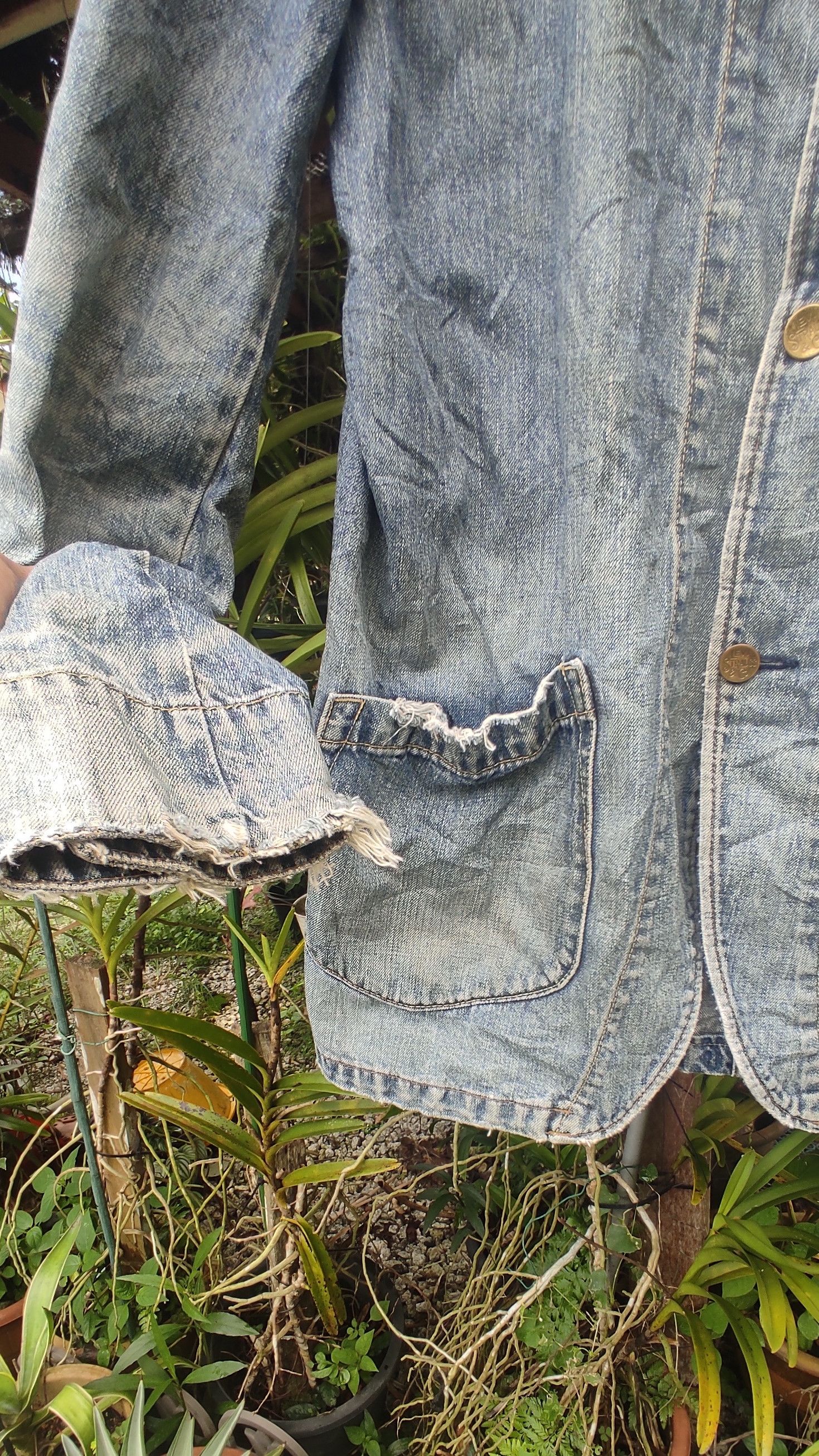 Levi's Vintage Clothing Distressed Vintage Levi's Chore Jacket Size US M / EU 48-50 / 2 - 5 Thumbnail