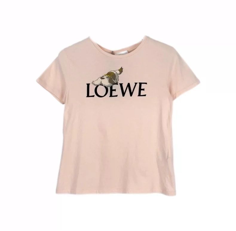 loewe Sakura Pink Collaboration Castle in the Sky Short-Sle