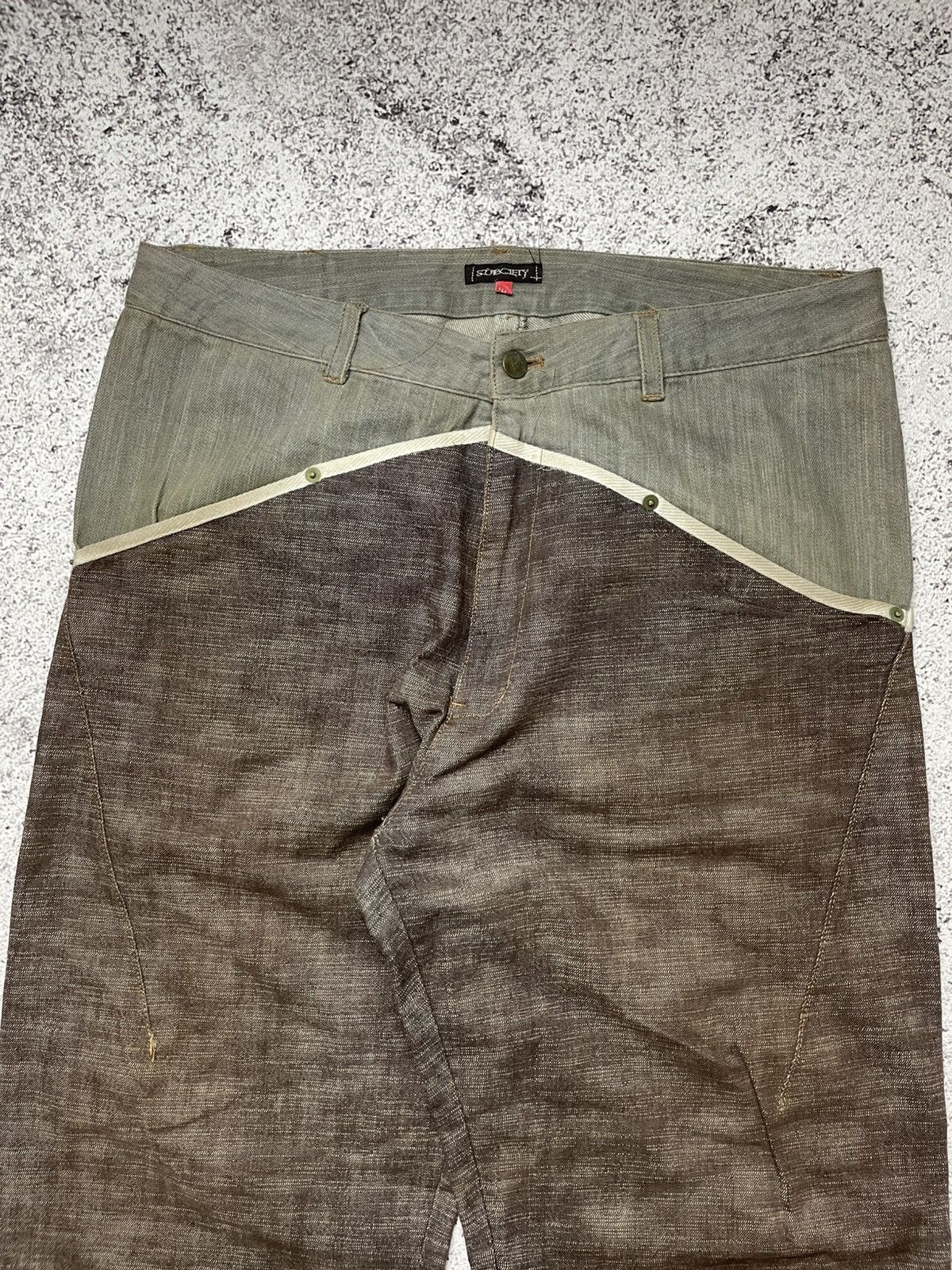 Beauty Beast Subciety Hybrid Denim Pants Loose fit Baggy Size US 36 / EU 52 - 3 Thumbnail