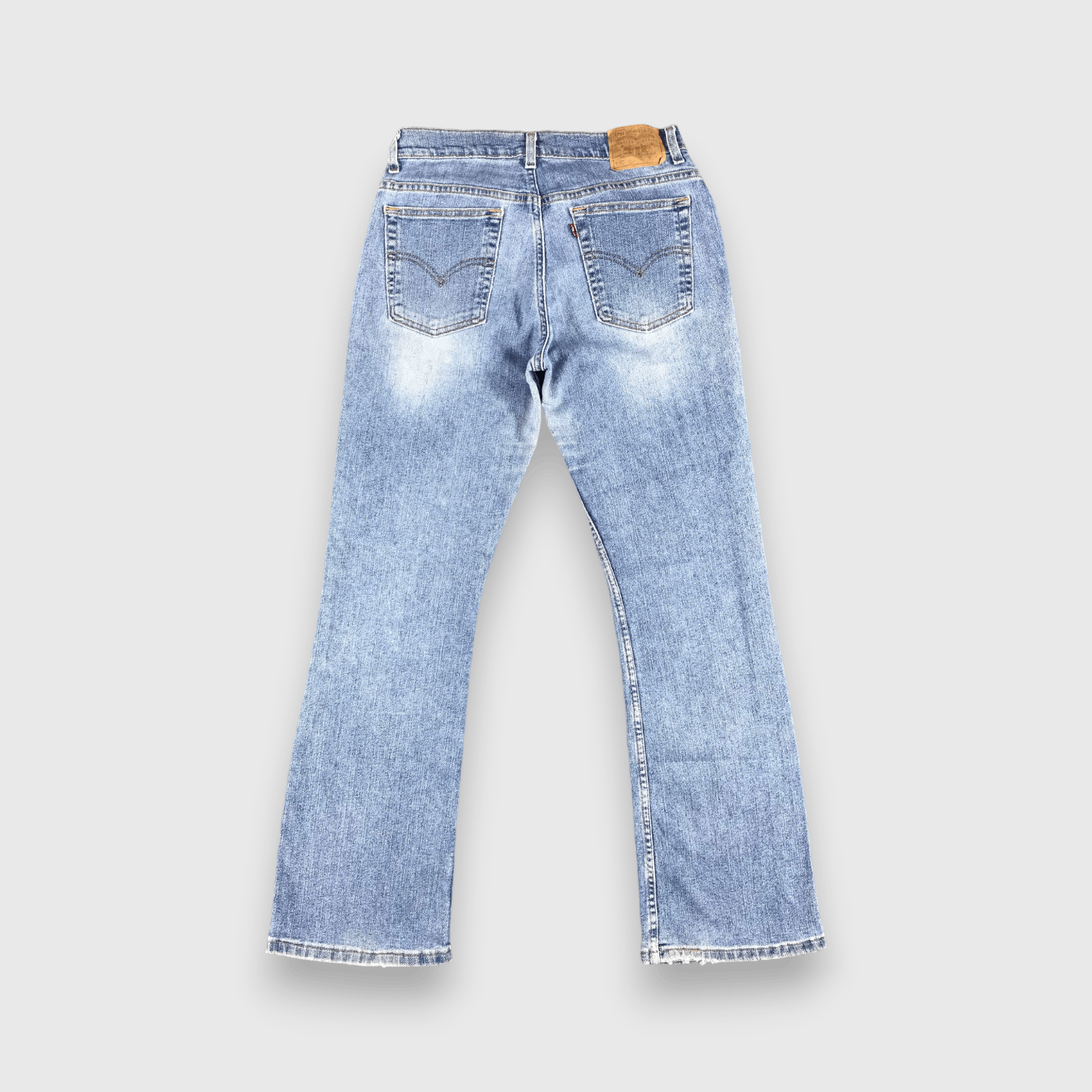 Levi's 90s Vintage Blue Wash Levis 515 Jeans-J2254 Size US 29 - 2 Thumbnail