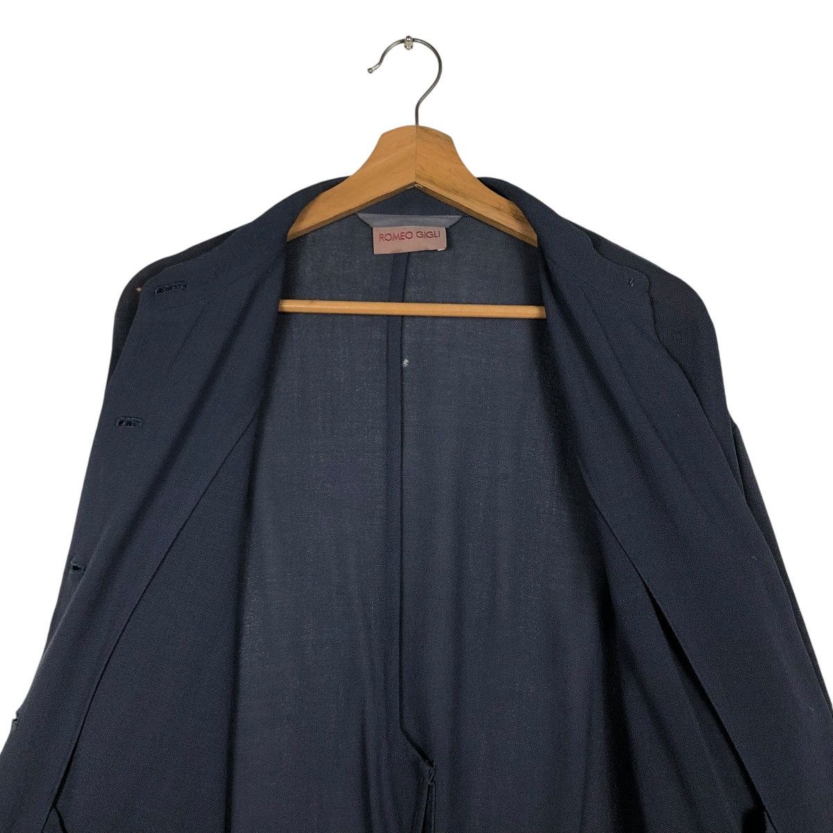 Romeo Gigli 🔥VINTAGE 80’s SAMPLE BUTTON JACKET ROMEO GIGLI RUNWAY PICK Size US M / EU 48-50 / 2 - 17 Thumbnail