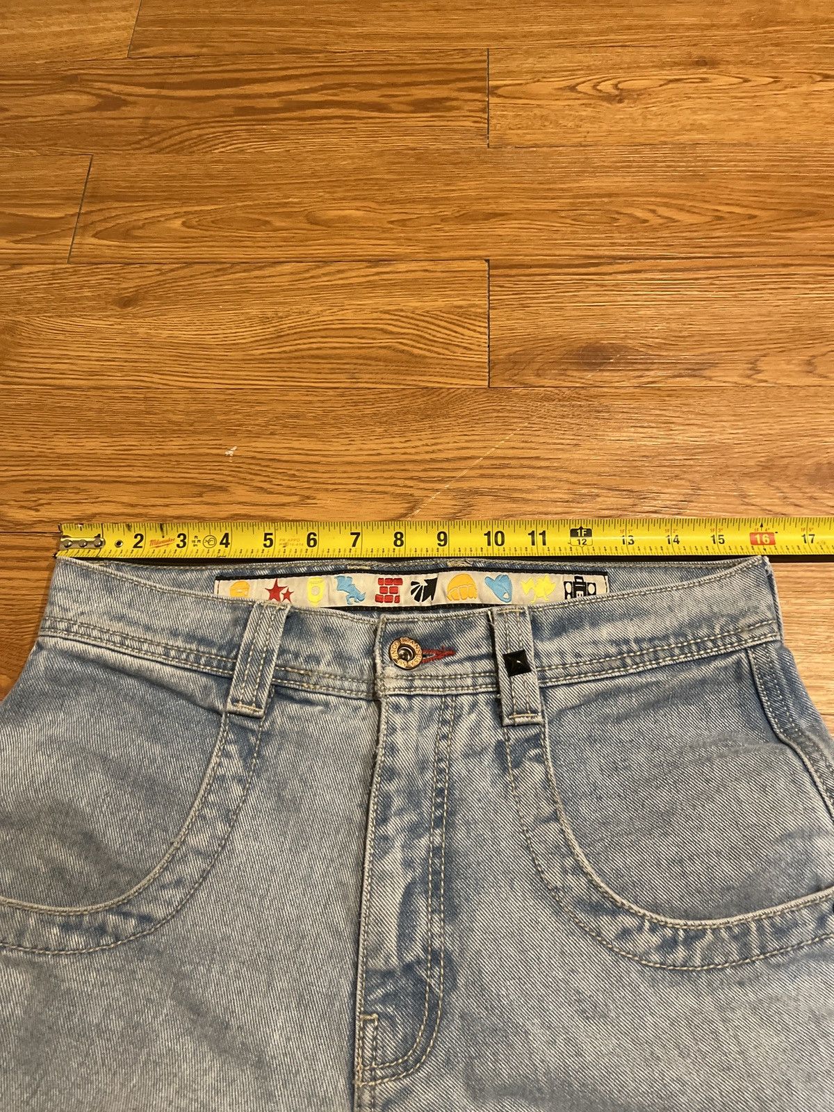 JNCO baggy distressed website jnco skater jeans Size US 32 / EU 48 - 5 Thumbnail