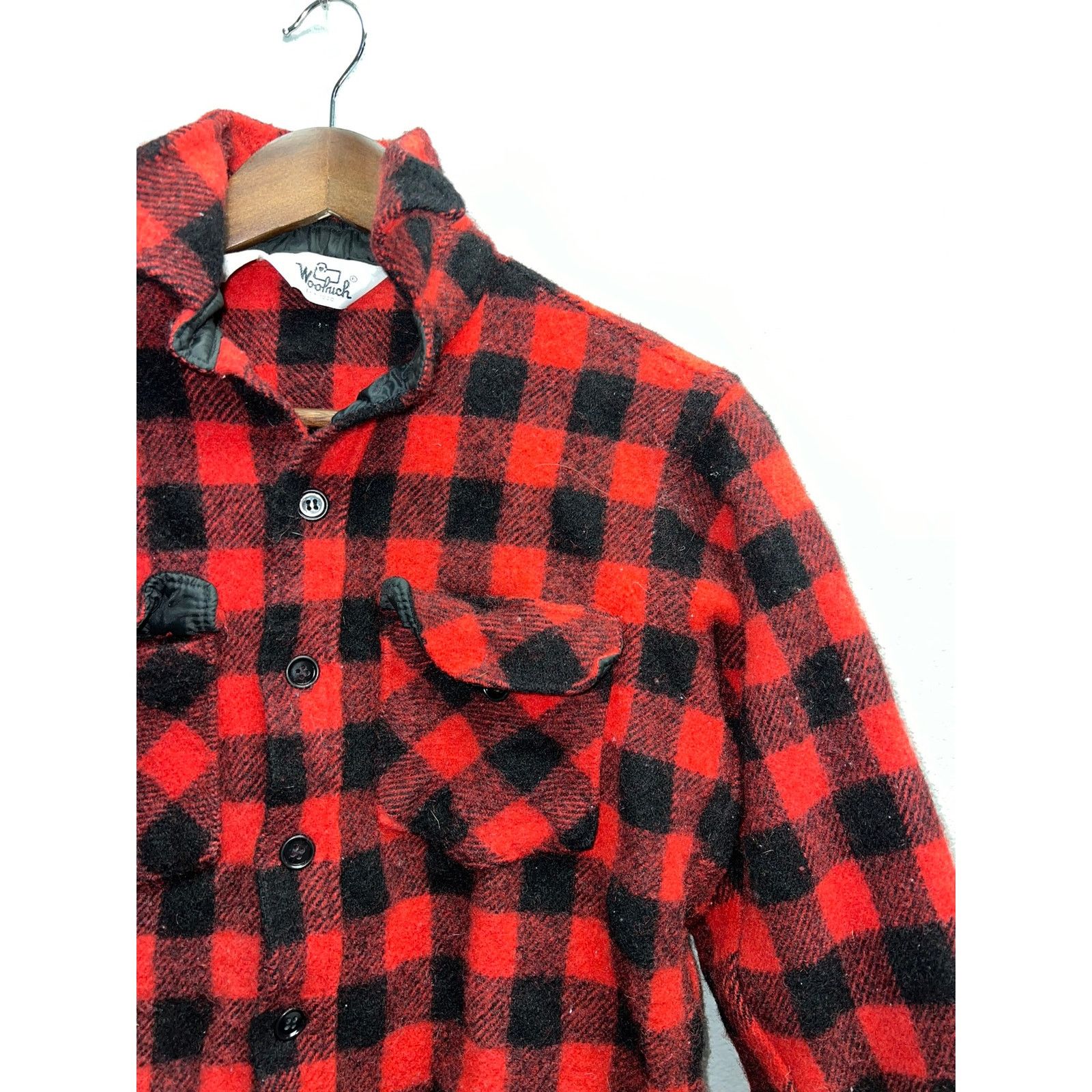Woolrich Woolen Mills Womens Vintage Woolrich Buffalo Flannel Shirt Wool VTG 80s M Size M / US 6-8 / IT 42-44 - 2 Thumbnail