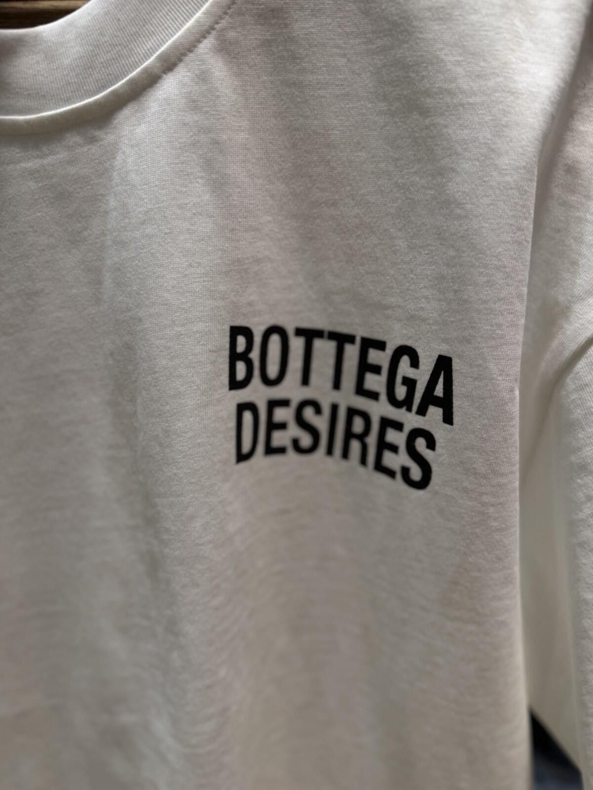Bottega Desires Bottega Desires Tee T-Shirt F**k Joke (L) White Black Size US L / EU 52-54 / 3 - 2 Thumbnail