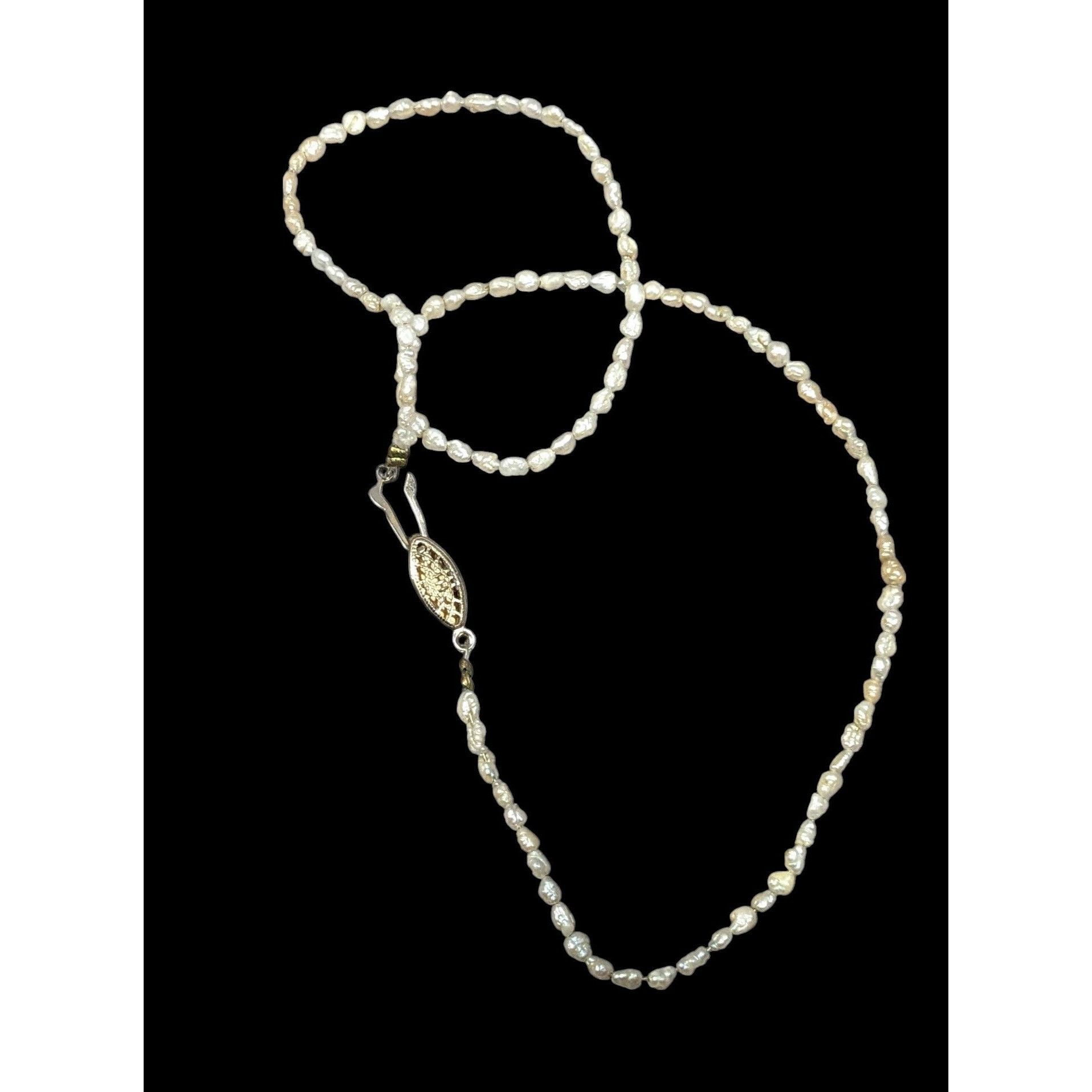 Other Vintage Minimalist Freshwater Pearl Beaded Necklace Size ONE SIZE - 3 Thumbnail