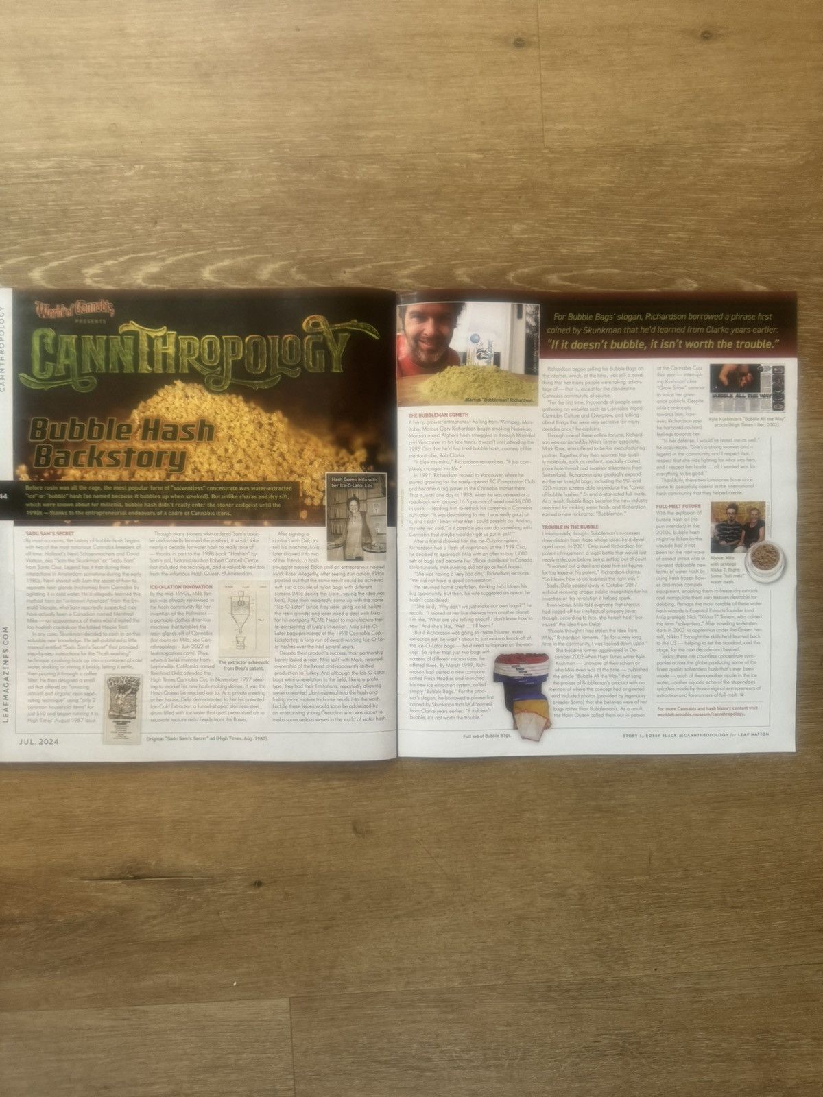 Dazed Magazine California Leaf The Concentrates Issue Magazine (High Times) Size ONE SIZE - 13 Thumbnail