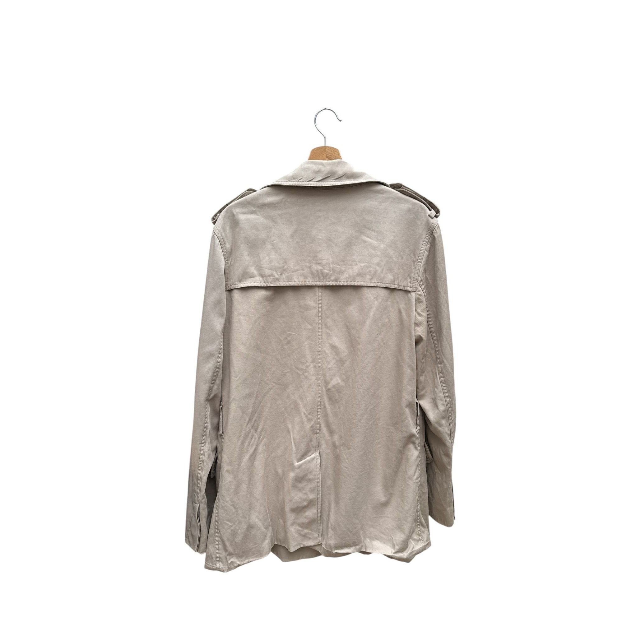 Sandro Tailored Beige Trench Coat Size US M / EU 48-50 / 2 - 4 Thumbnail