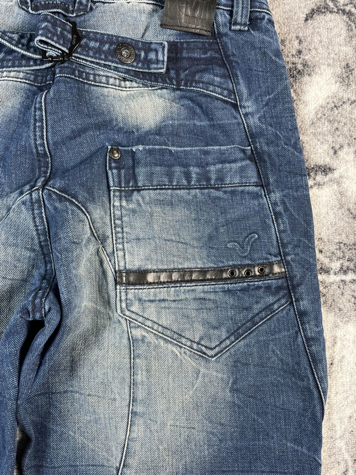 Voi Jeans Voi Jeans Distressed Cargo Denim Blue Y2K Fit Size US 30 / EU 46 - 16 Thumbnail