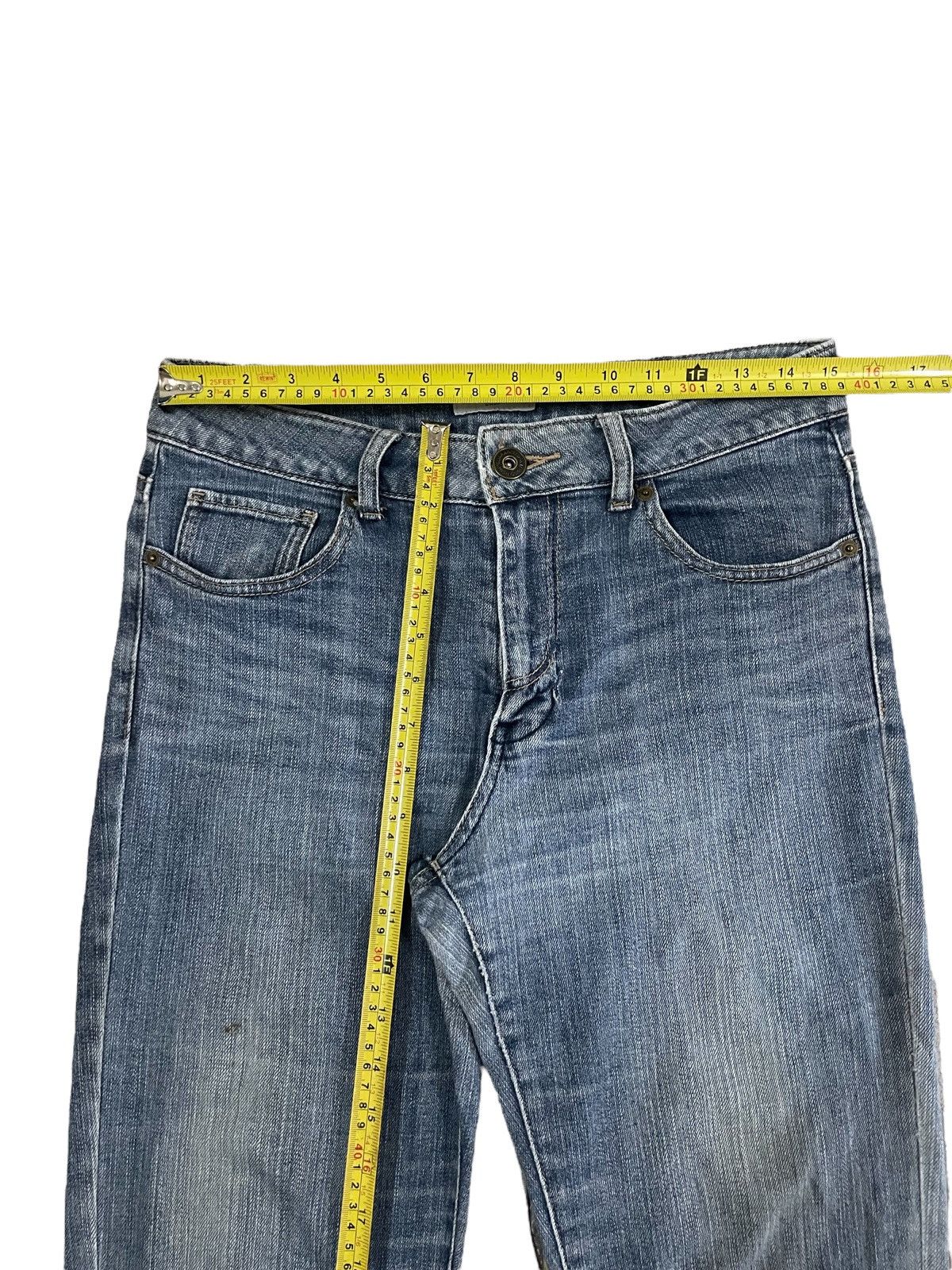 Japanese Brand Vintage Japanese Denim Streetwear Blue Wash Bootcut Jeans Size US 30 / EU 46 - 9 Thumbnail
