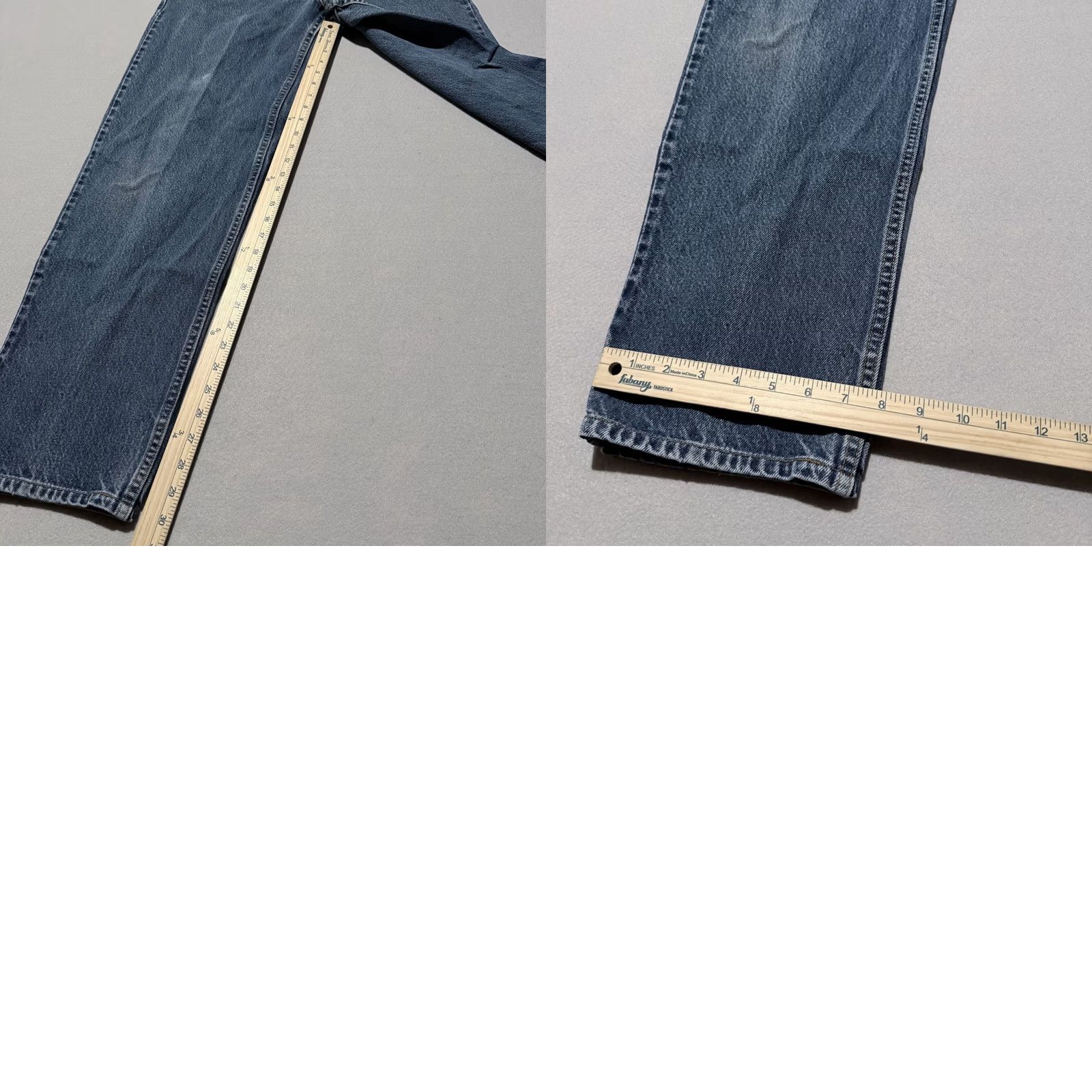 Levi's Levi's Straight Jeans Men's Blue Denim Mid Rise Classic Pockets 32X30 Size US 32 / EU 48 - 9 Thumbnail