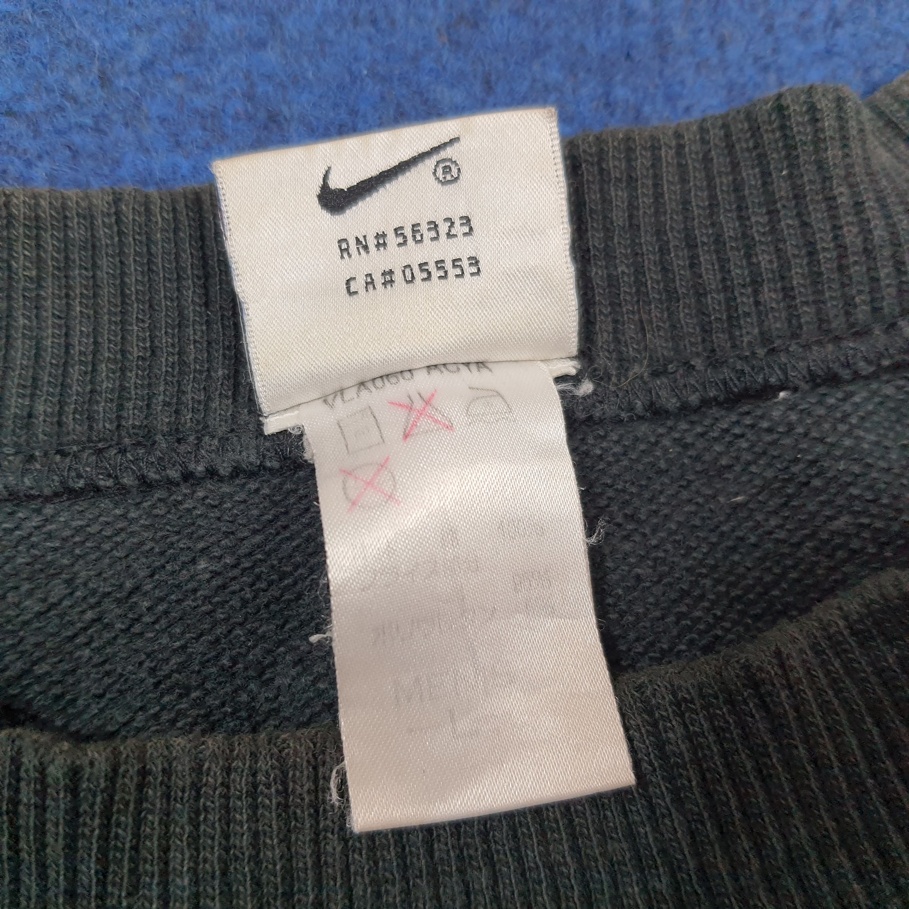 Nike Vintage 90s Nike Air Big Logo Embroidered Sweatshirt C291N4 Size M / US 6-8 / IT 42-44 - 6 Thumbnail