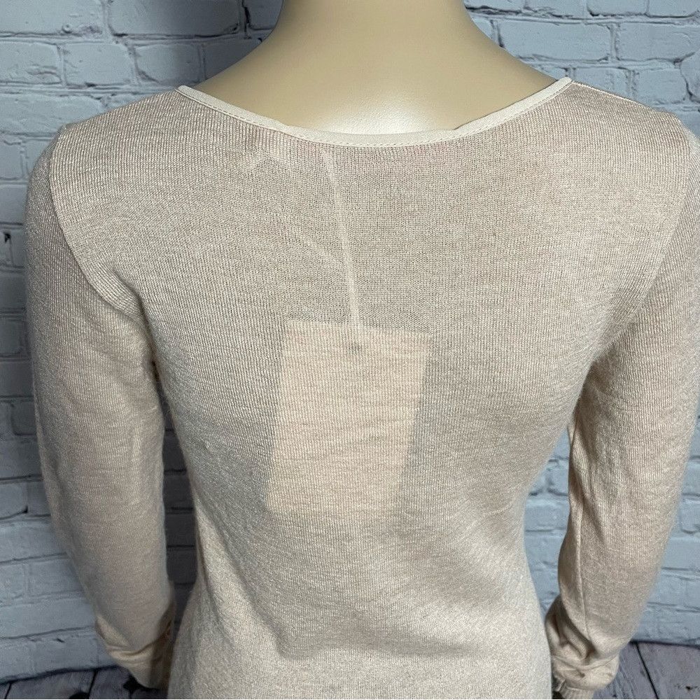 Other NWT New $260 Kaos Wool Blend Silk Knit Blush Sweater Size S Size S / US 4 / IT 40 - 5 Thumbnail