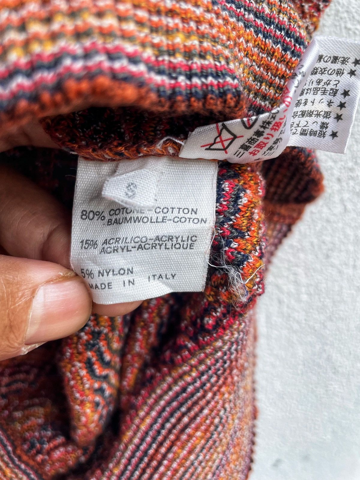 Missoni Vintage MISSONI Example Sleeveless Buttons ups knitwear Size S / US 4 / IT 40 - 7 Thumbnail