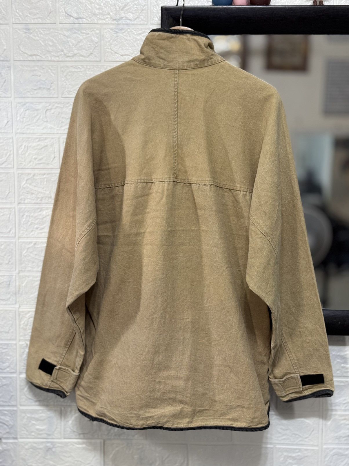 KAVU Vintage 90s Kavu halfzipper duck canvas throwshirt Jacket Size US XL / EU 56 / 4 - 2 Thumbnail