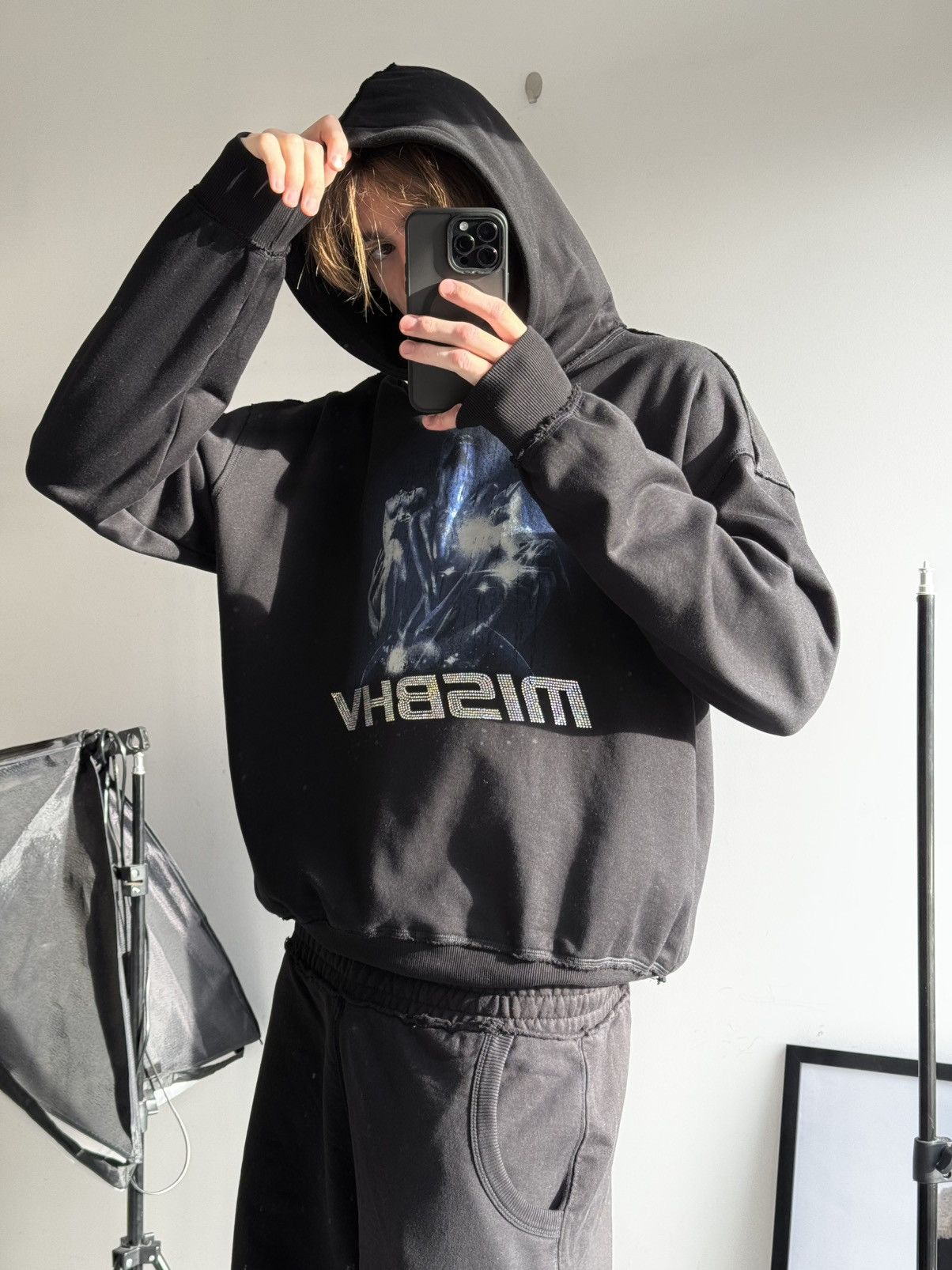 Misbhv MISBHV Print Boxy Fit Hoodie Size US M / EU 48-50 / 2 - 13 Thumbnail