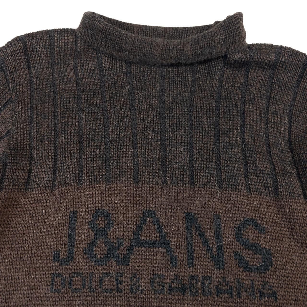 Dolce & Gabbana Vintage Dolce & Gabbana Turtleneck Knit Jumper Size L Size US L / EU 52-54 / 3 - 3 Thumbnail