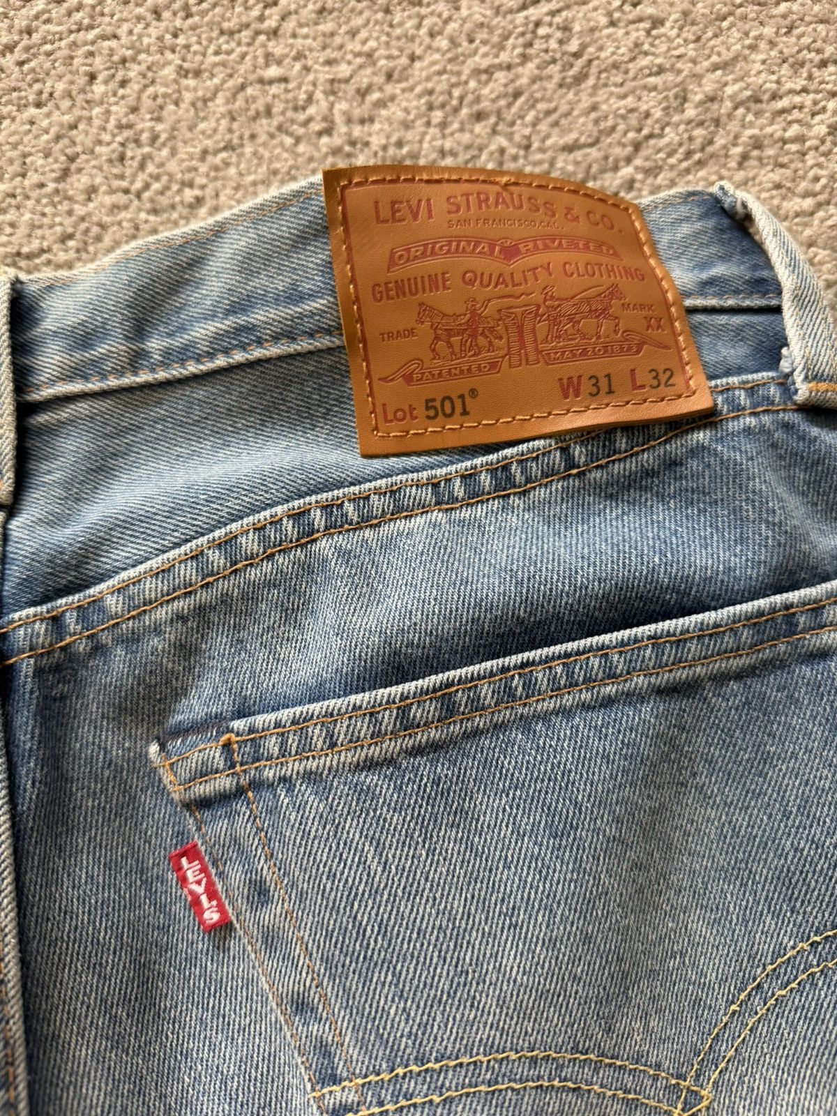 Levi's Levi’s 501 Size US 31 - 8 Thumbnail