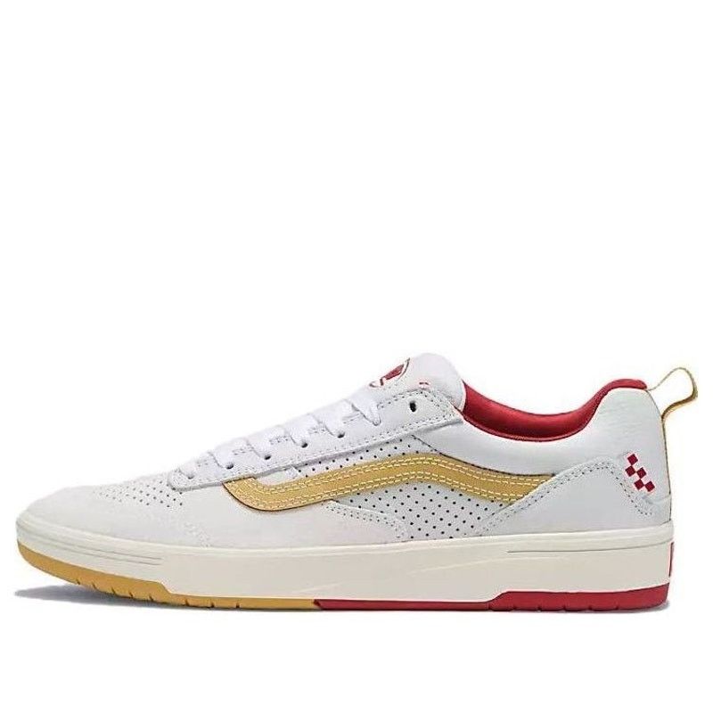 Vans VANS MEN'S 8 ZAHBA VINTAGE SPORT WHITE RED SUEDE MESH NIB Size US 8 / EU 41 - 1 Thumbnail