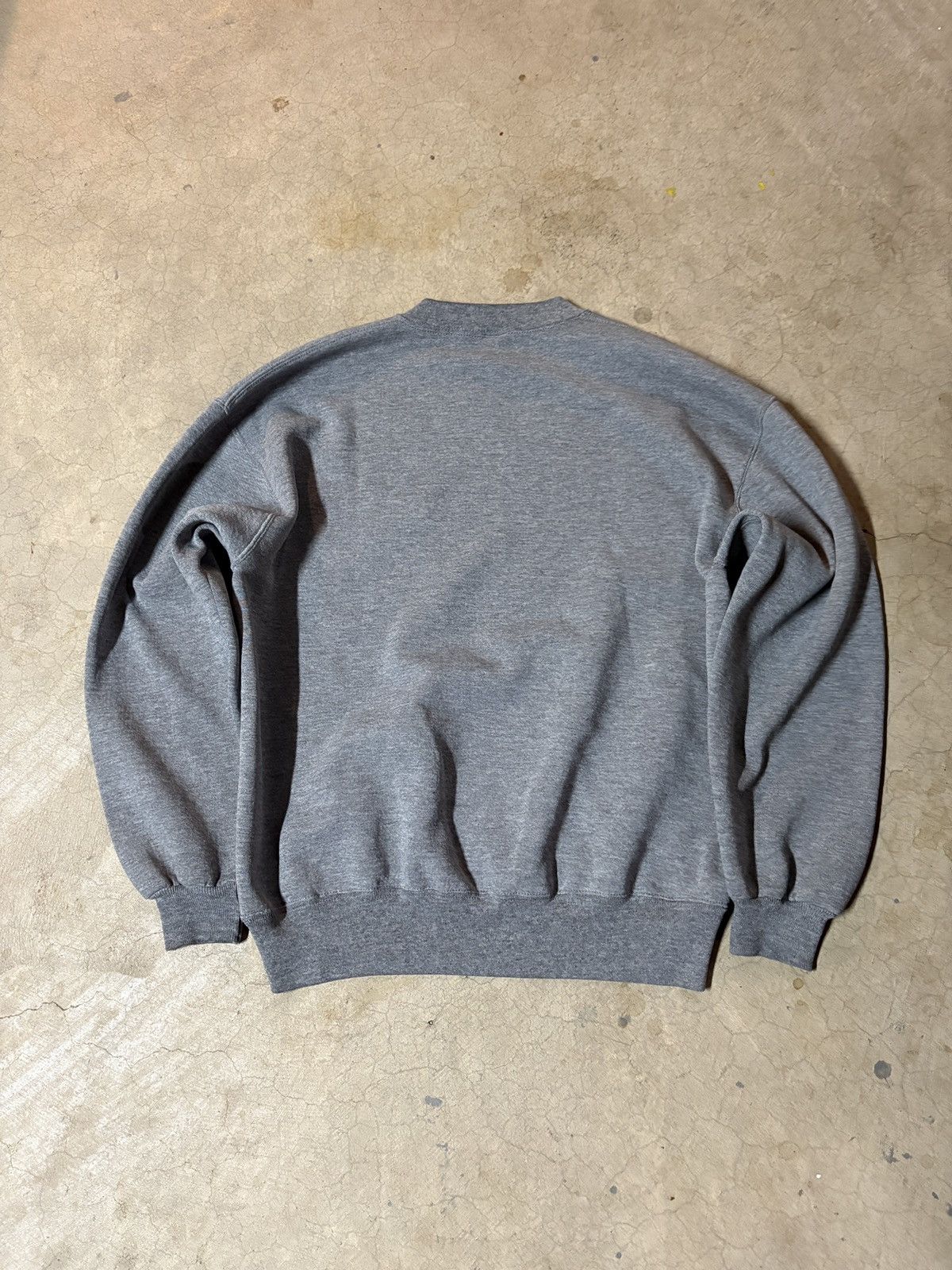 Russell Athletic VTG 90s Russell Rebel Crewneck Sweatshirt Made In USA Gray Size US XL / EU 56 / 4 - 4 Thumbnail