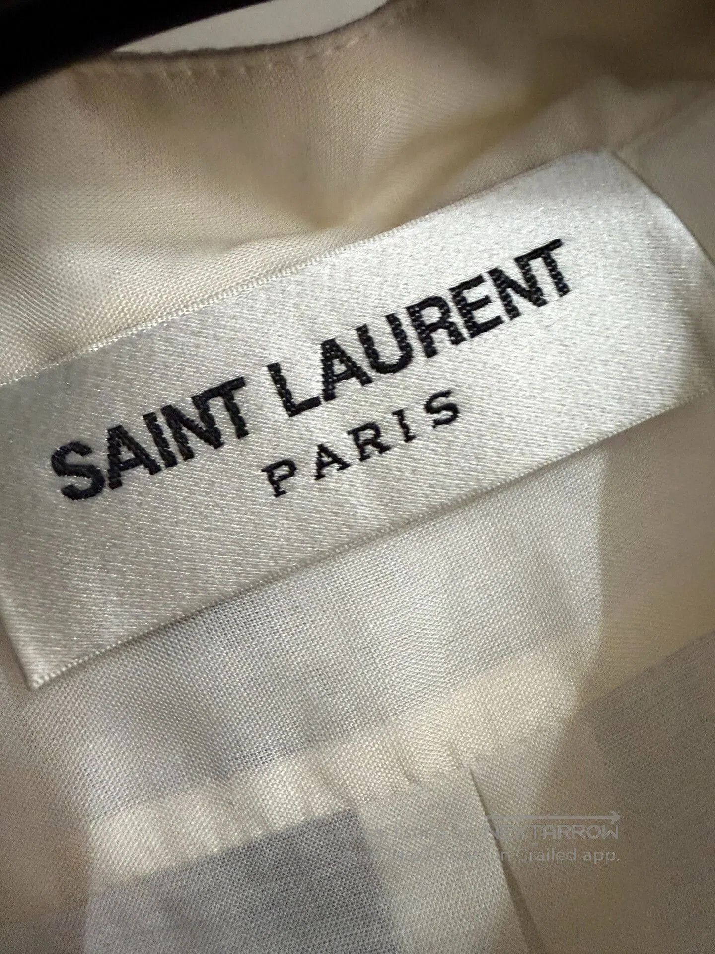 Saint Laurent Paris Saint Laurent Henry Collar Floral Shirt. Size US M / EU 48-50 / 2 - 2 Thumbnail