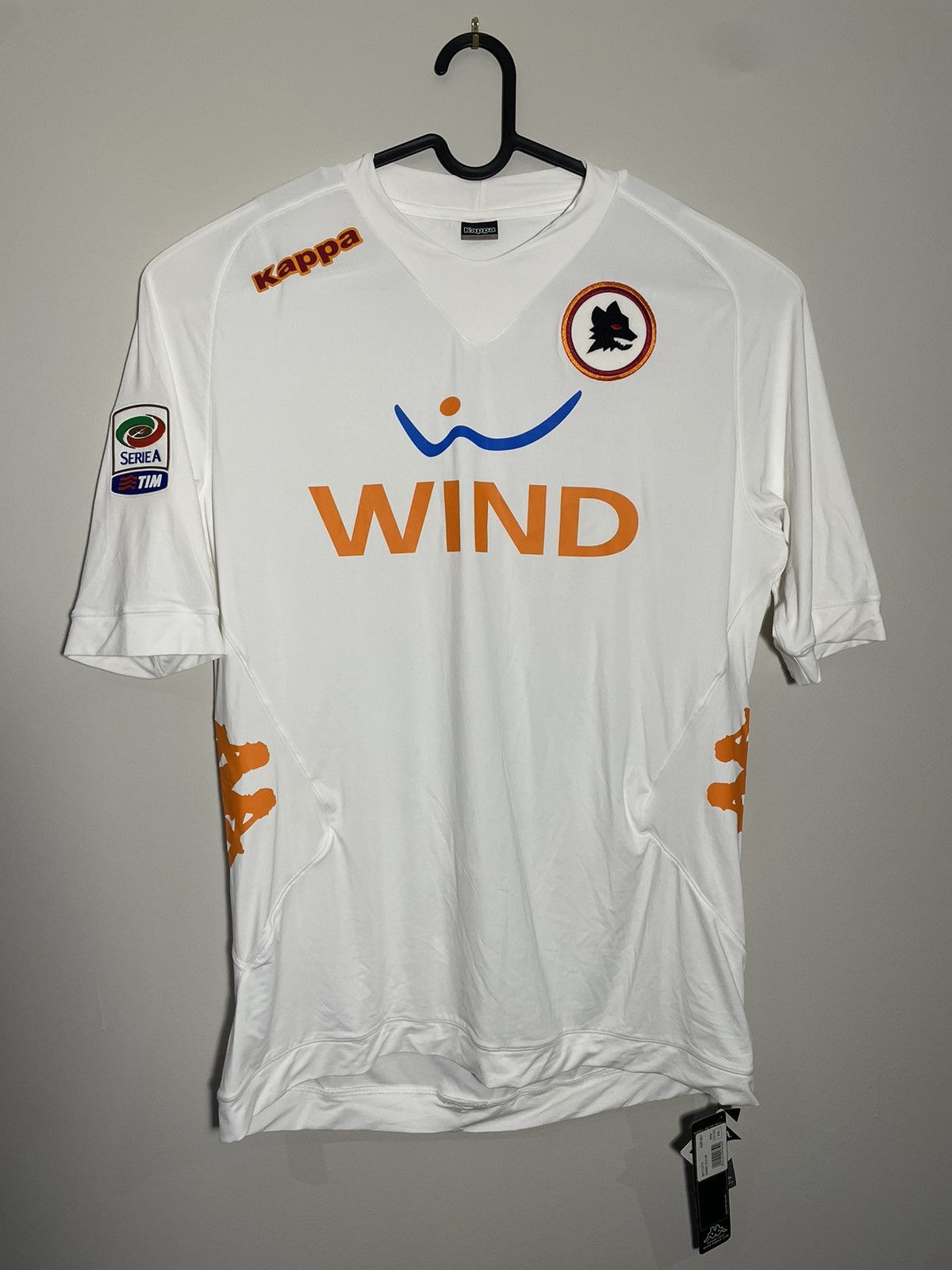 Kappa × Vintage NEW 2011 2012 Roma Kappa Away Soccer Football Jersey Size US L / EU 52-54 / 3 - 1 Thumbnail