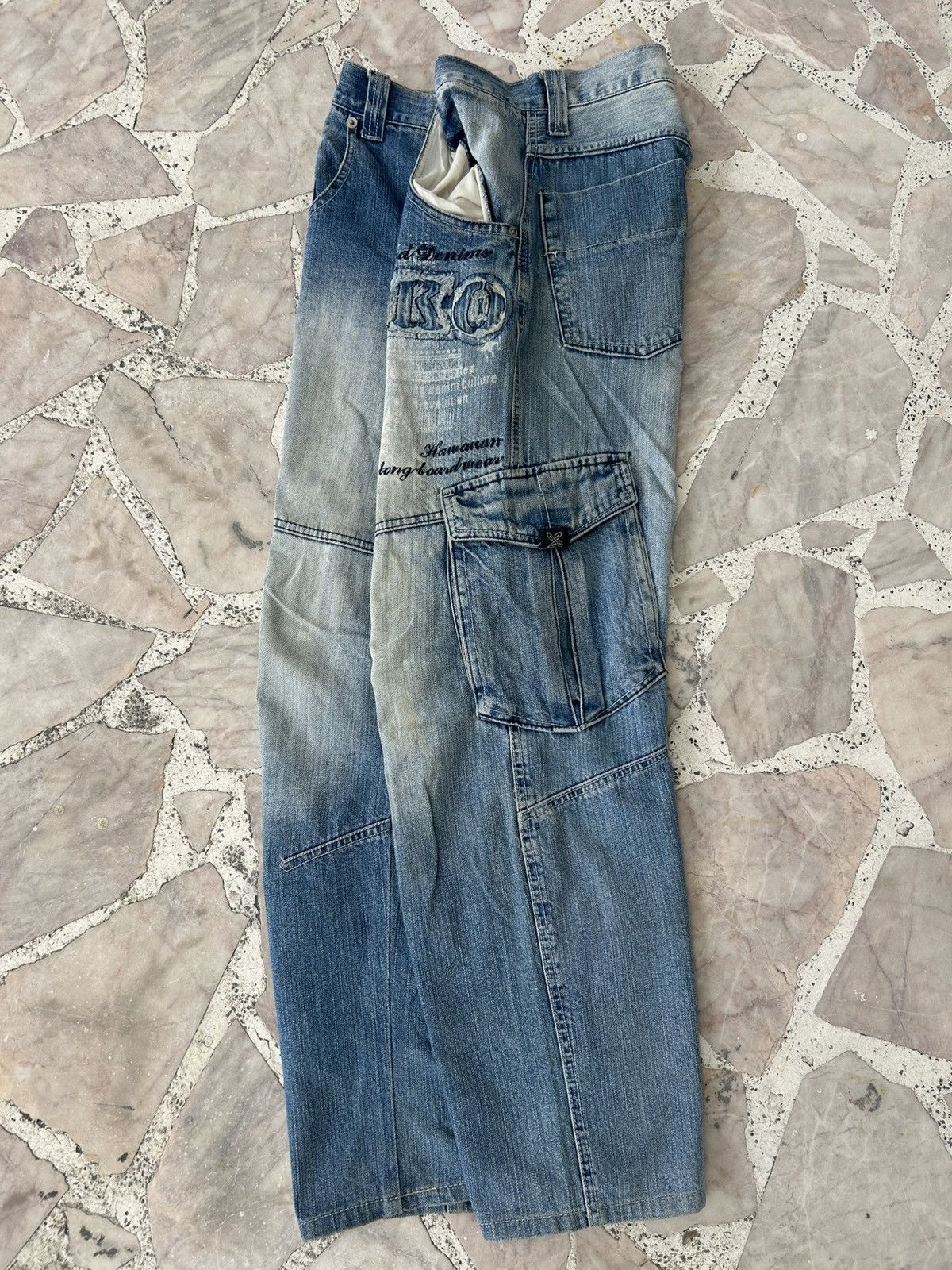 Other Piko Denim Cargo Y2K Pants Size US 30 / EU 46 - 1 Thumbnail