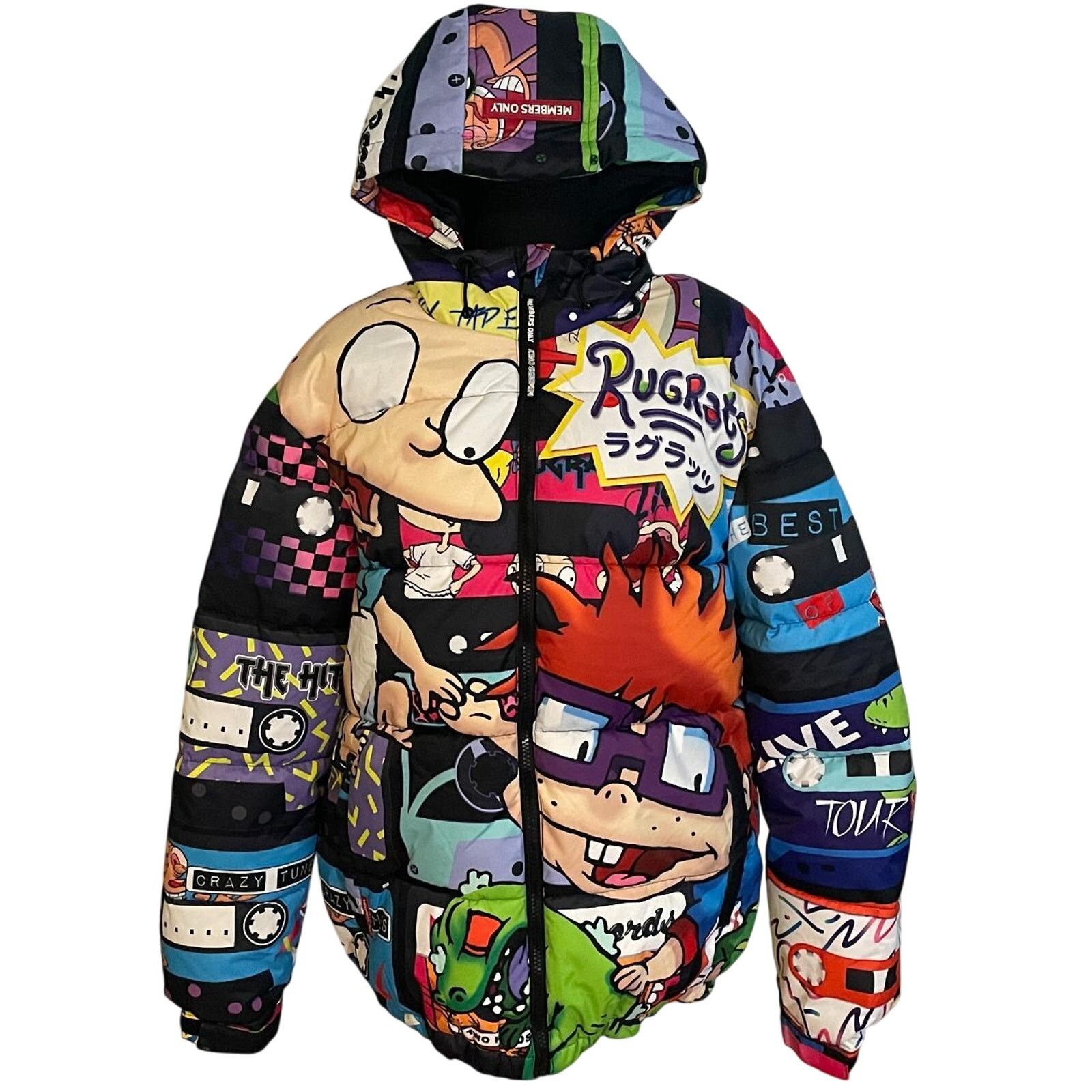 The Rugrats- Members Only Nickelodeon Puffer Jacket Coat