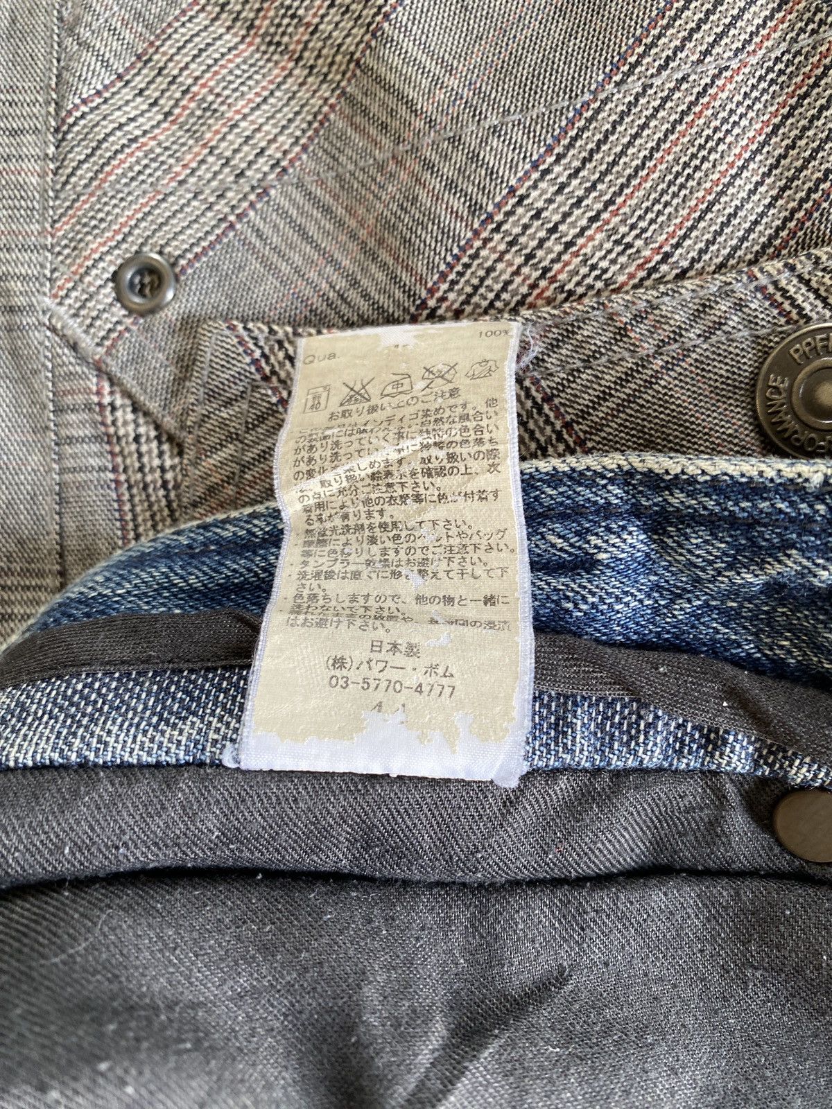 GOSTAR DE FUGA × Japanese Brand Japanese Vintage Gostar De Fuga Lighting Washed Denim Size US 31 - 21 Thumbnail