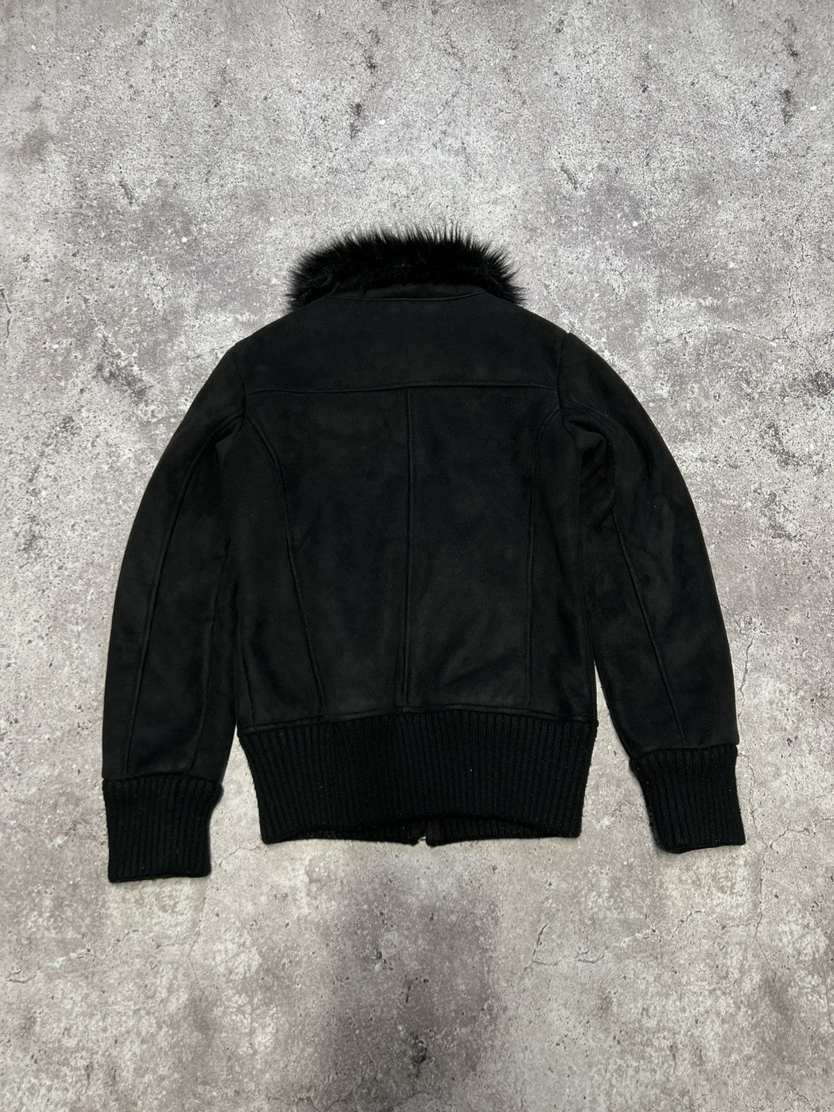 Japanese Brand Vintage Japanese Faux Fur RickOwen's Style Jacket Y2K Size M / US 6-8 / IT 42-44 - 6 Thumbnail