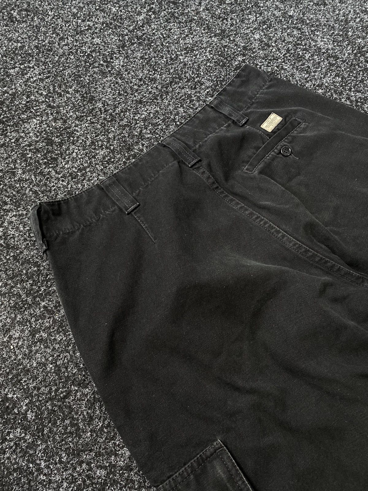 Levi's × Vintage Levis Cargo Shorts Denim Distressed Rap Sk8 Baggy Size US 34 / EU 50 - 12 Thumbnail