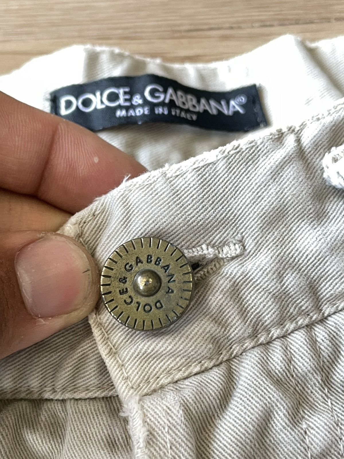 Dolce & Gabbana Dolce & Gabbana Distressed Pants Size US 32 / EU 48 - 13 Thumbnail