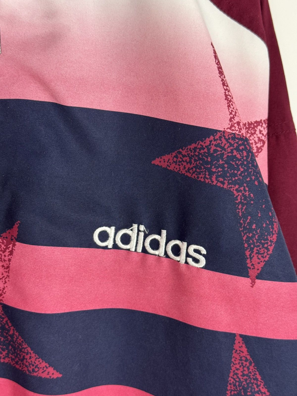 Adidas 1990’s Vintage Adidas Stars Track Jacket Size US L / EU 52-54 / 3 - 8 Thumbnail