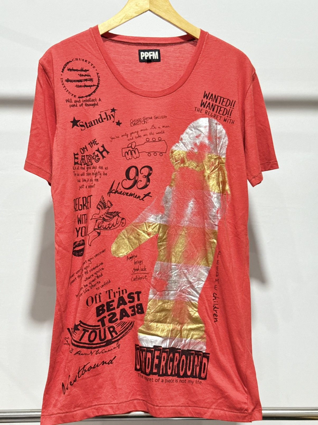 PPFM PPFM Hysteric Glamour Underground T Shirt Size US M / EU 48-50 / 2 - 3 Thumbnail