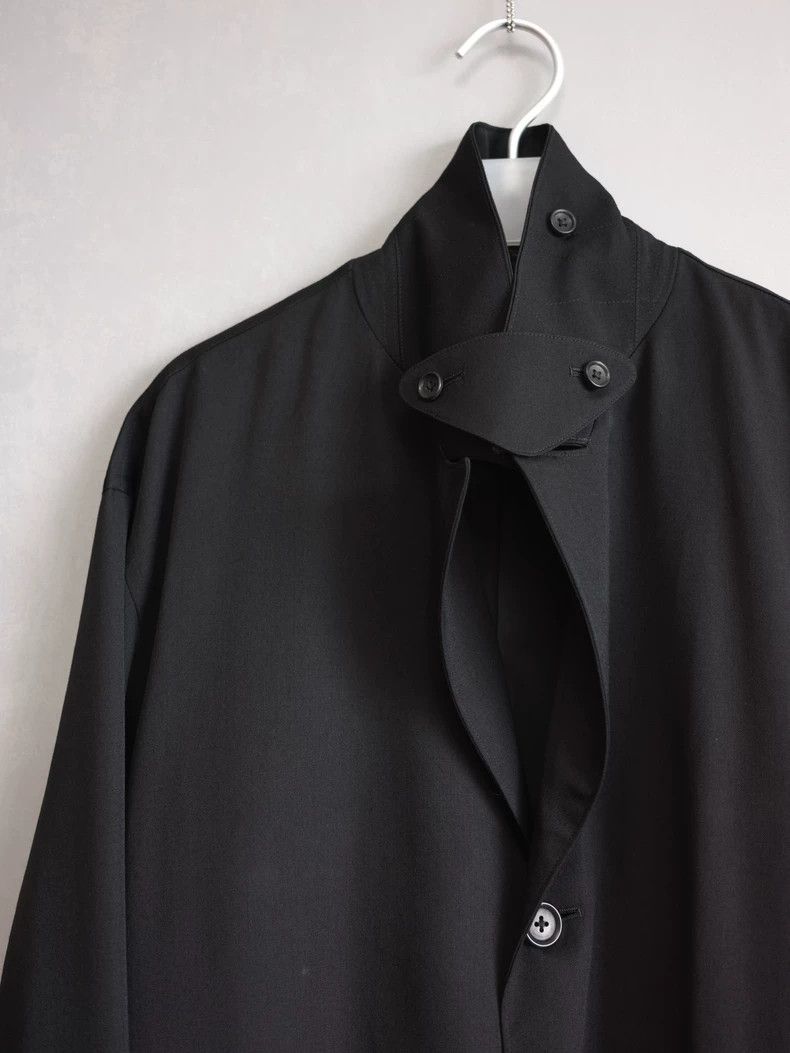 Other Yohji Yamamoto 23AW 3B Wool Long jacket Size US L / EU 52-54 / 3 - 4 Thumbnail