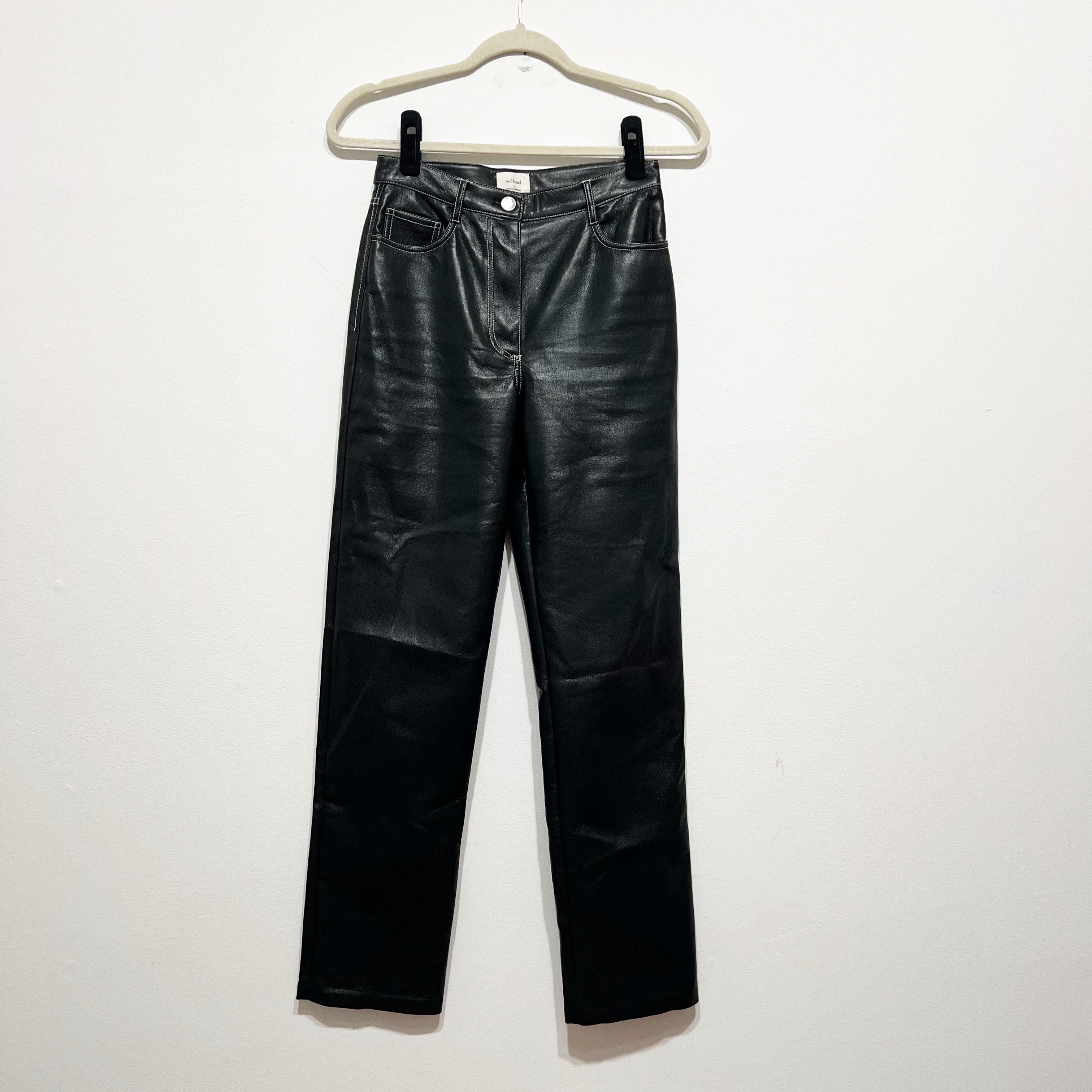Wilfred Aritzia Melina Cropped Ankle Faux