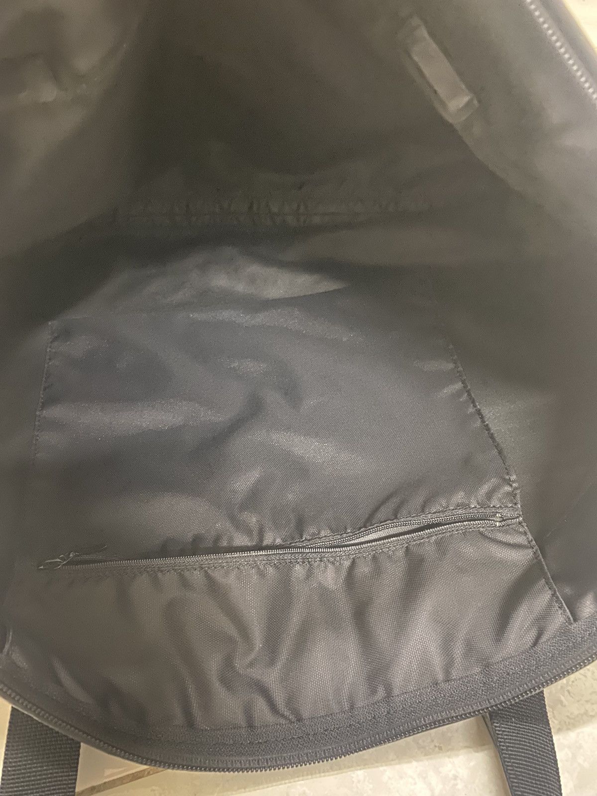 Issey Miyake Issey Miyake Leather/canvas Black Tote Bag Size ONE SIZE - 7 Thumbnail