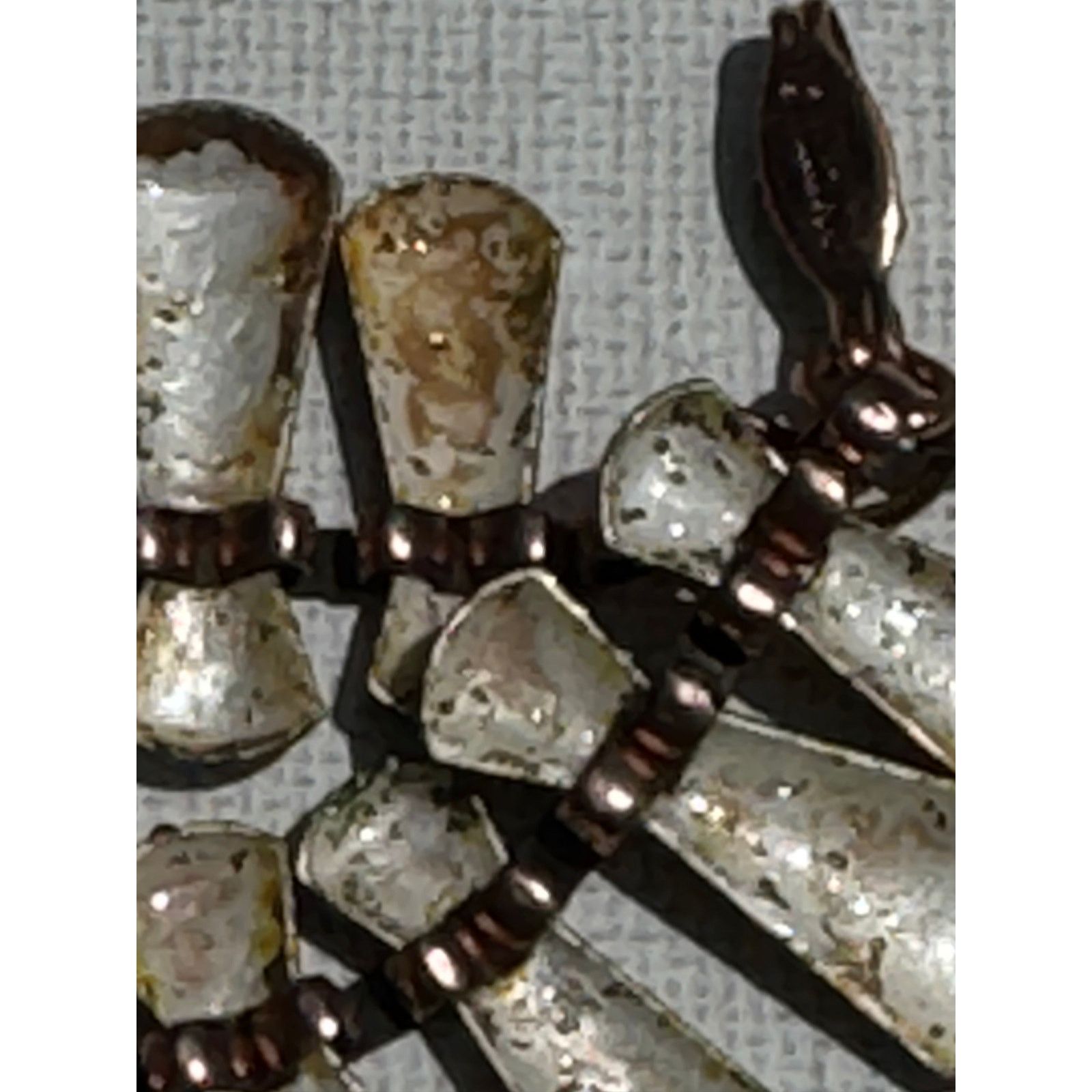 Vintage 1950s Vintage Matisse Renoir Copper Enamel Necklace Size ONE SIZE - 5 Thumbnail