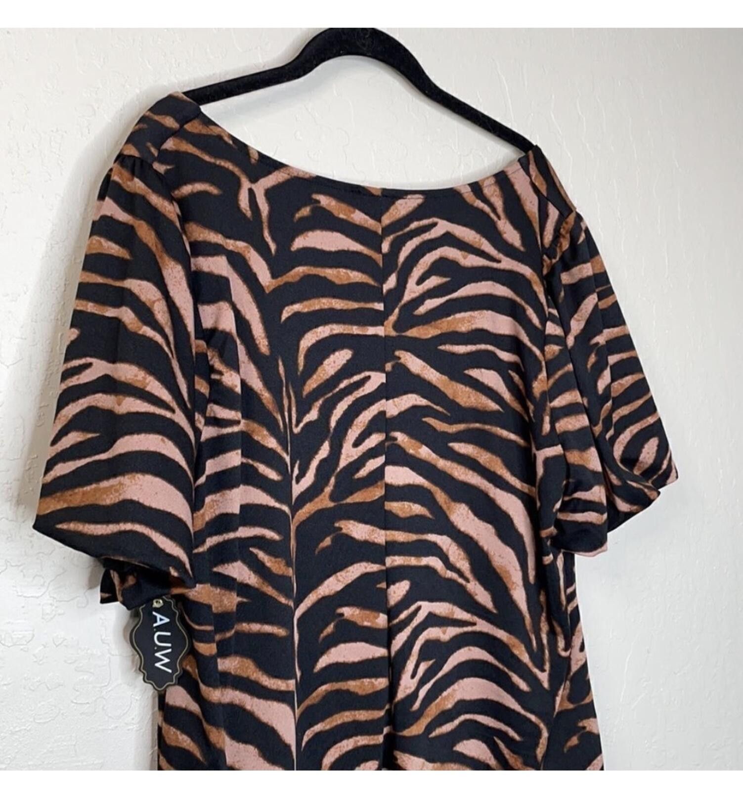Other A.U.W leopard print blouse Size XXL / US 16-18 / IT 52-54 - 4 Thumbnail