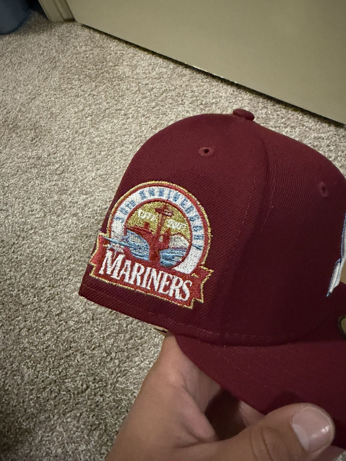 New Era 7 1/4 New Era Fitted Seattle Mariners 30th Anniversary Size ONE SIZE - 2 Thumbnail