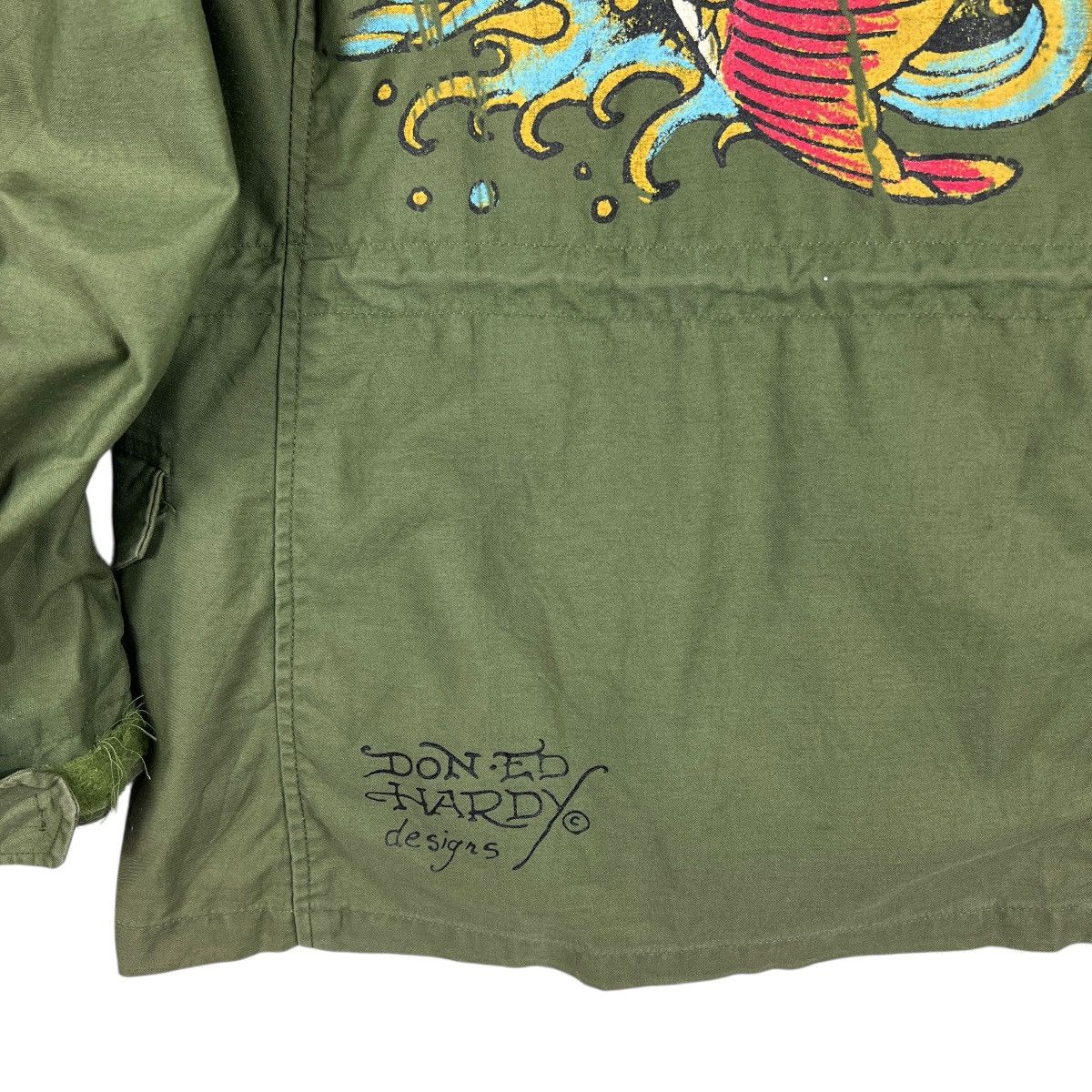 Ed Hardy Vintage Ed Hardy Alpha Industries M 65 Field Jacket Size US S / EU 44-46 / 1 - 9 Thumbnail