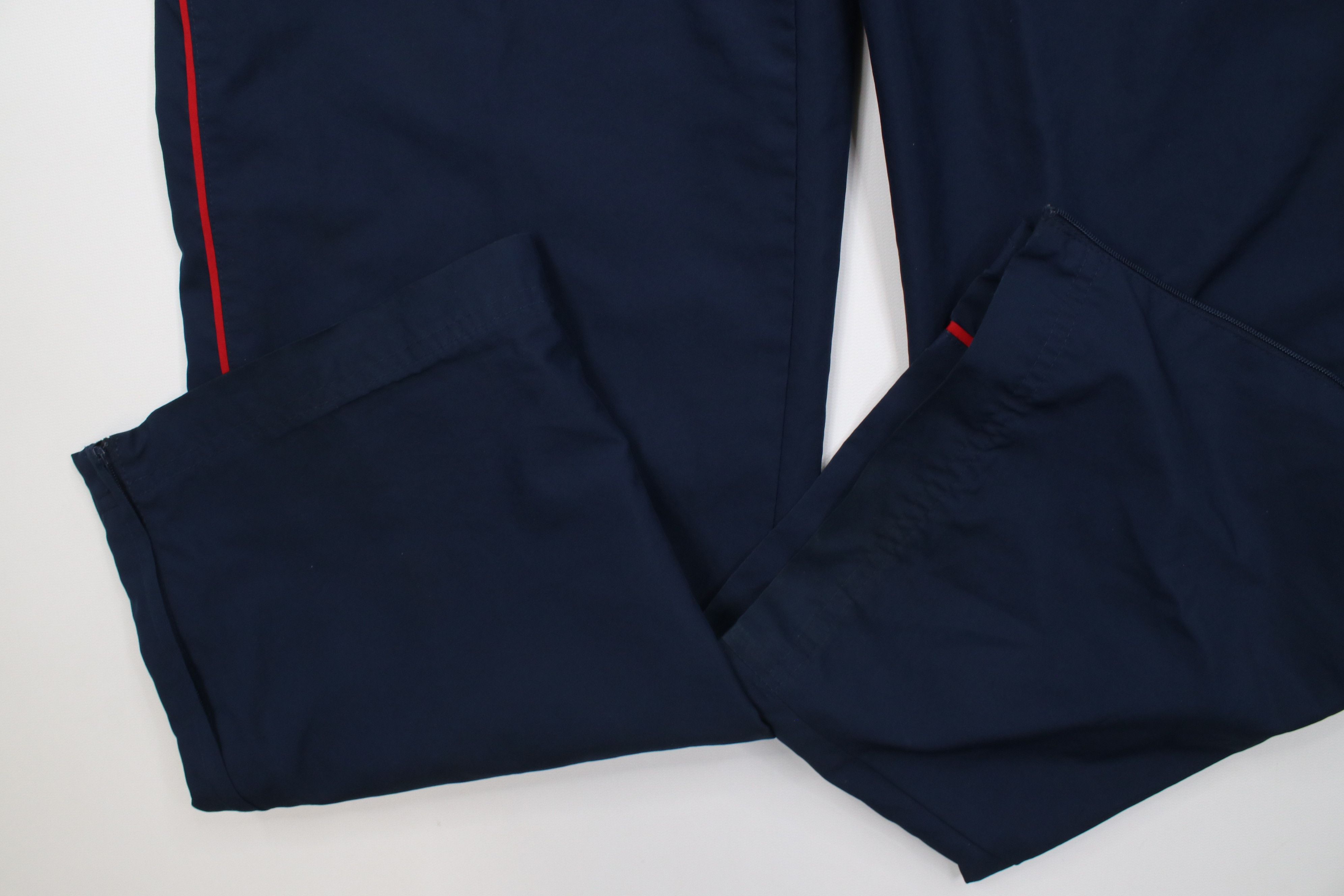 Nike Vintage Y2K Nike Swoosh Lined Wide Leg Windbreaker Pants Size US 34 / EU 50 - 6 Thumbnail