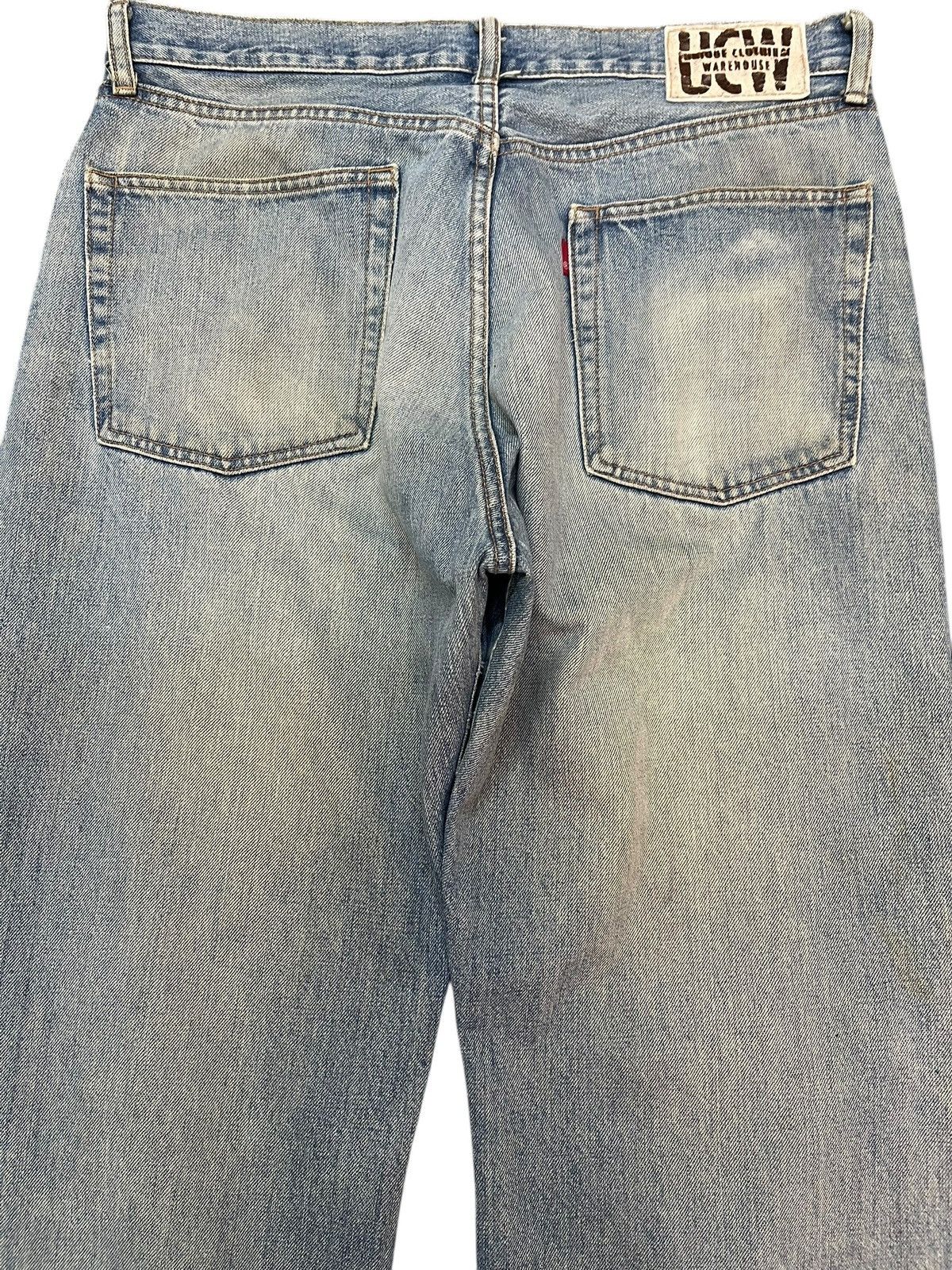 Beauty Beast × Japanese Brand × Warehouse Vintage Unique Clothing Warehouse Mudwash Distressed Denim Size US 33 - 6 Thumbnail